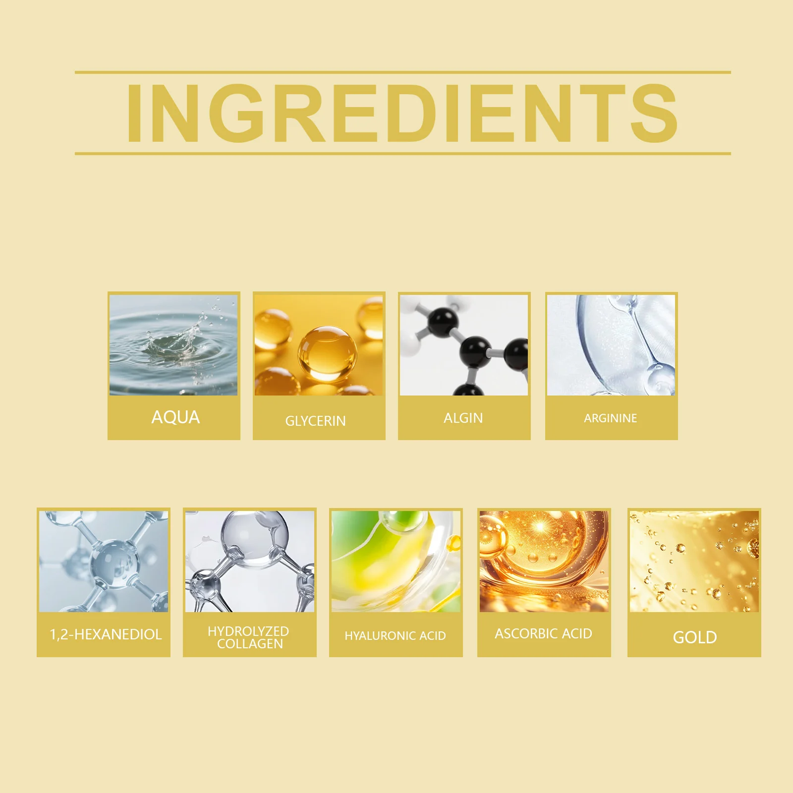 24K Gold Eye Mask 10 Pairs for Puffy Eyes, Dark Circles, Anti-Wrinkle & Firming 3 24k gold eye mask 10 pairs der 9y8r6khv desc 3