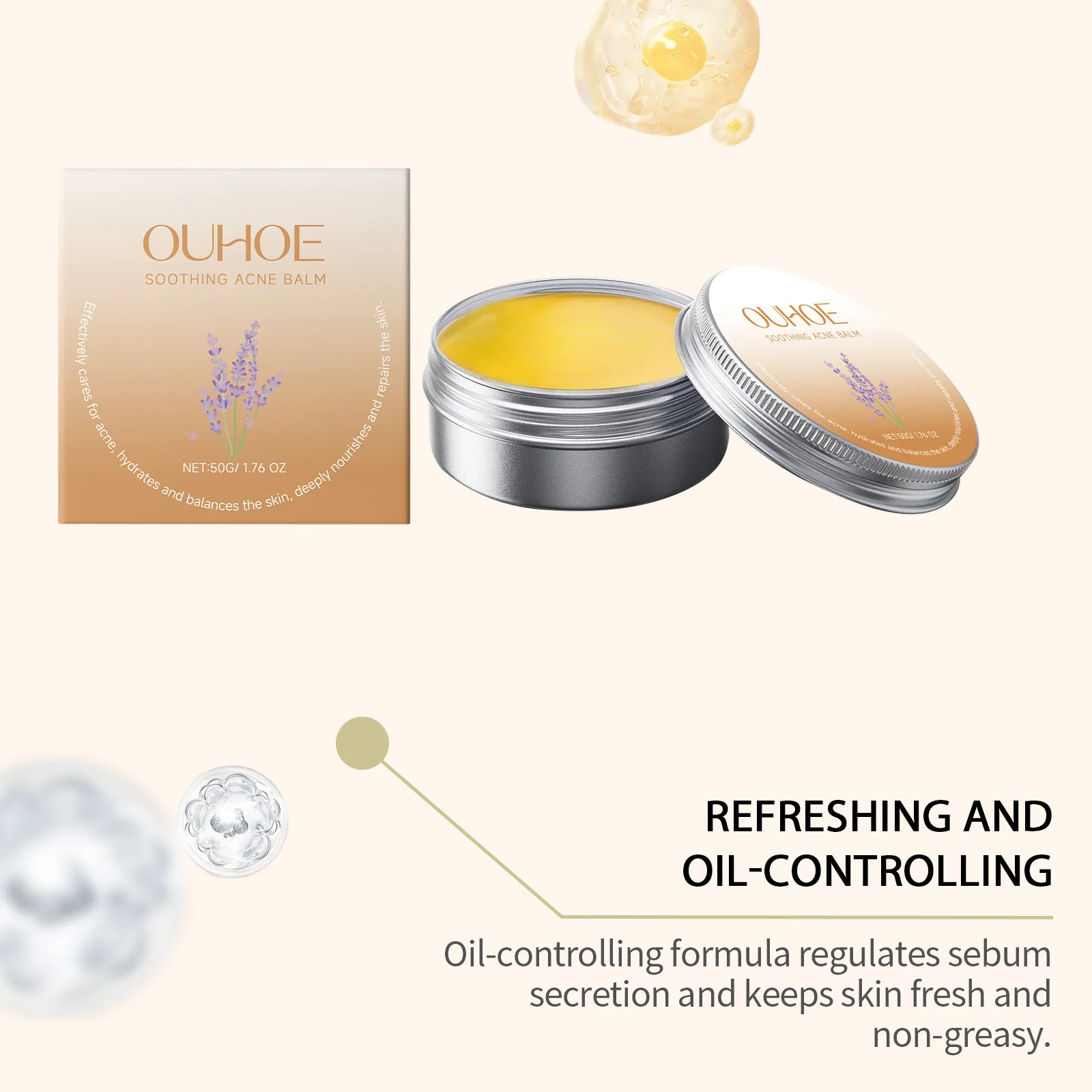 Acne Treatment Cream 50g with Salicylic Acid & Botanical Extracts for Soothing and Clearing Blemishes 5 acne treatment cream 50g salicylic acid der ypsaj4y2 desc 5