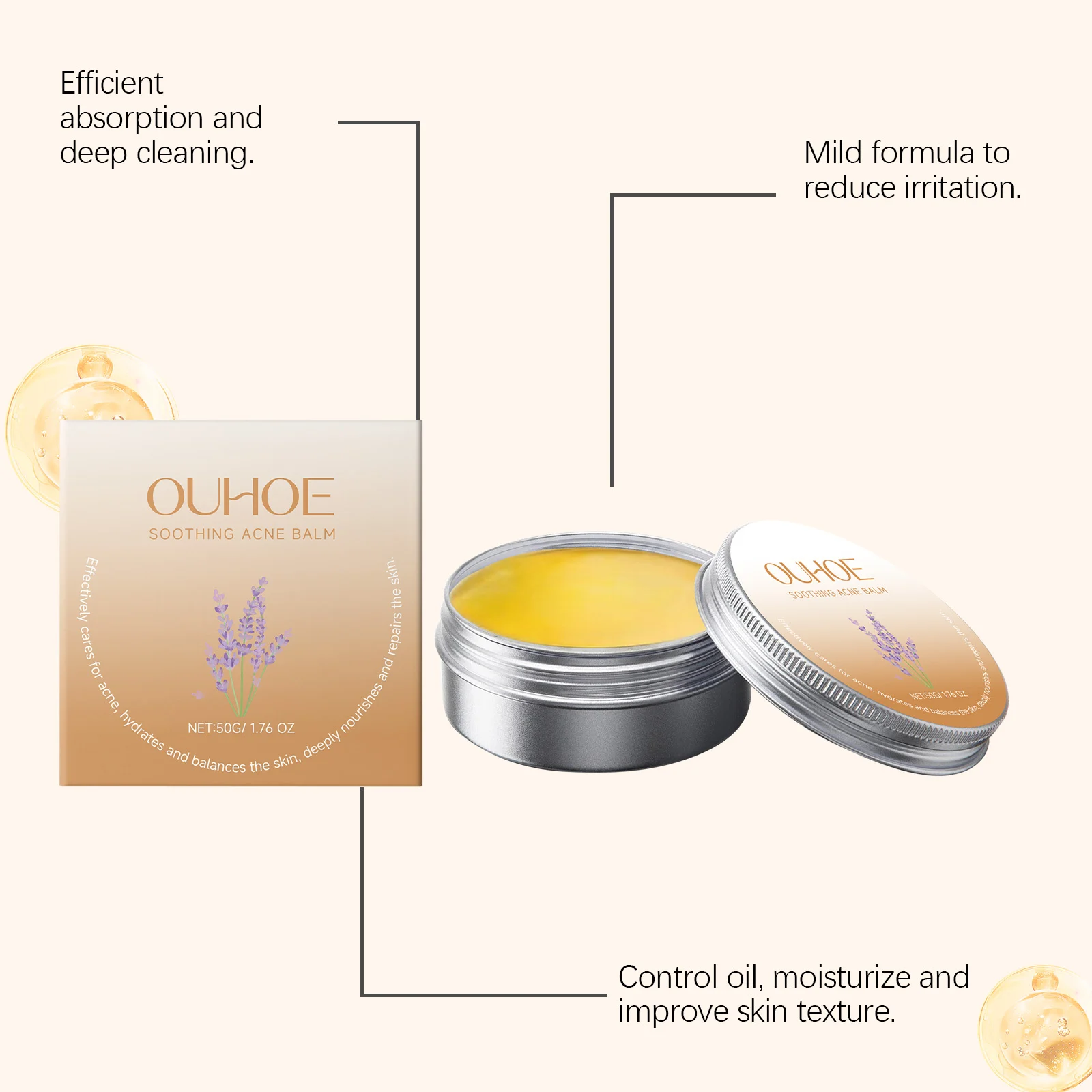 Acne Treatment Cream 50g with Salicylic Acid & Botanical Extracts for Soothing and Clearing Blemishes 6 acne treatment cream 50g salicylic acid der ypsaj4y2 desc 6