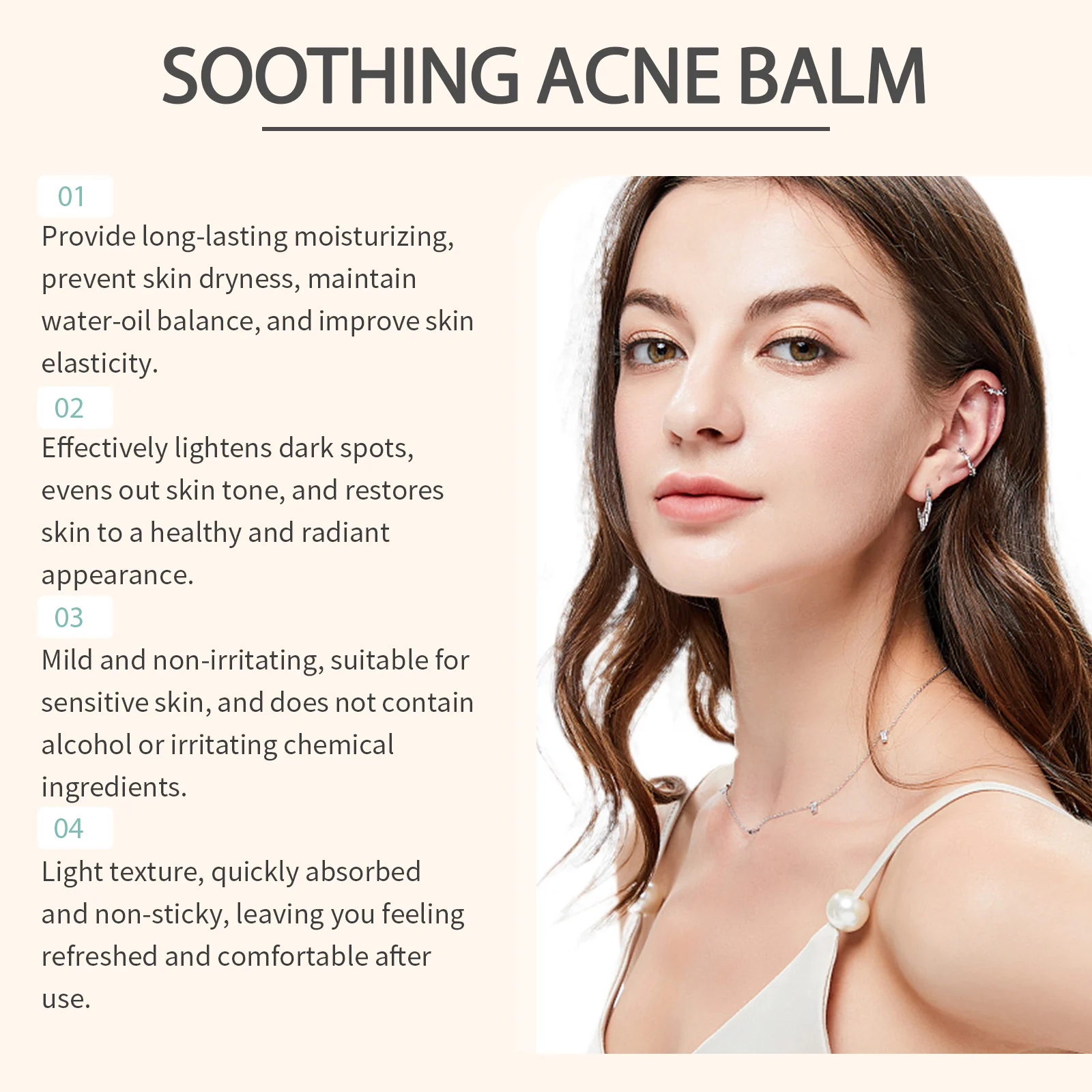 Acne Treatment Cream 50g with Salicylic Acid & Botanical Extracts for Soothing and Clearing Blemishes 9 acne treatment cream 50g salicylic acid der ypsaj4y2 desc 9