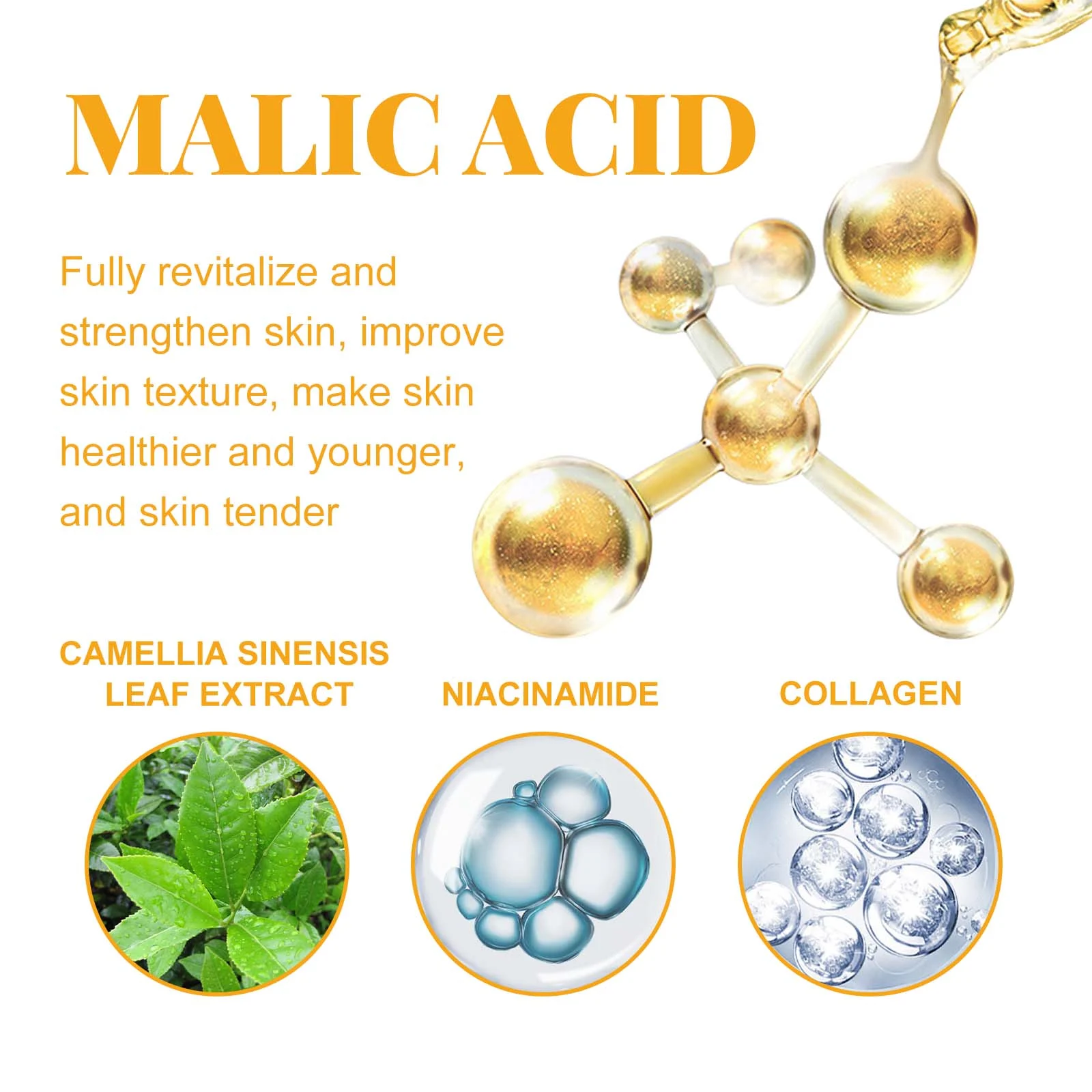 AHA Face & Body Serum 100ml Hydrating Brightening with Niacinamide & Hyaluronic Acid 3 aha face body serum 100ml hydrating brightening cih wb662p8z desc 3