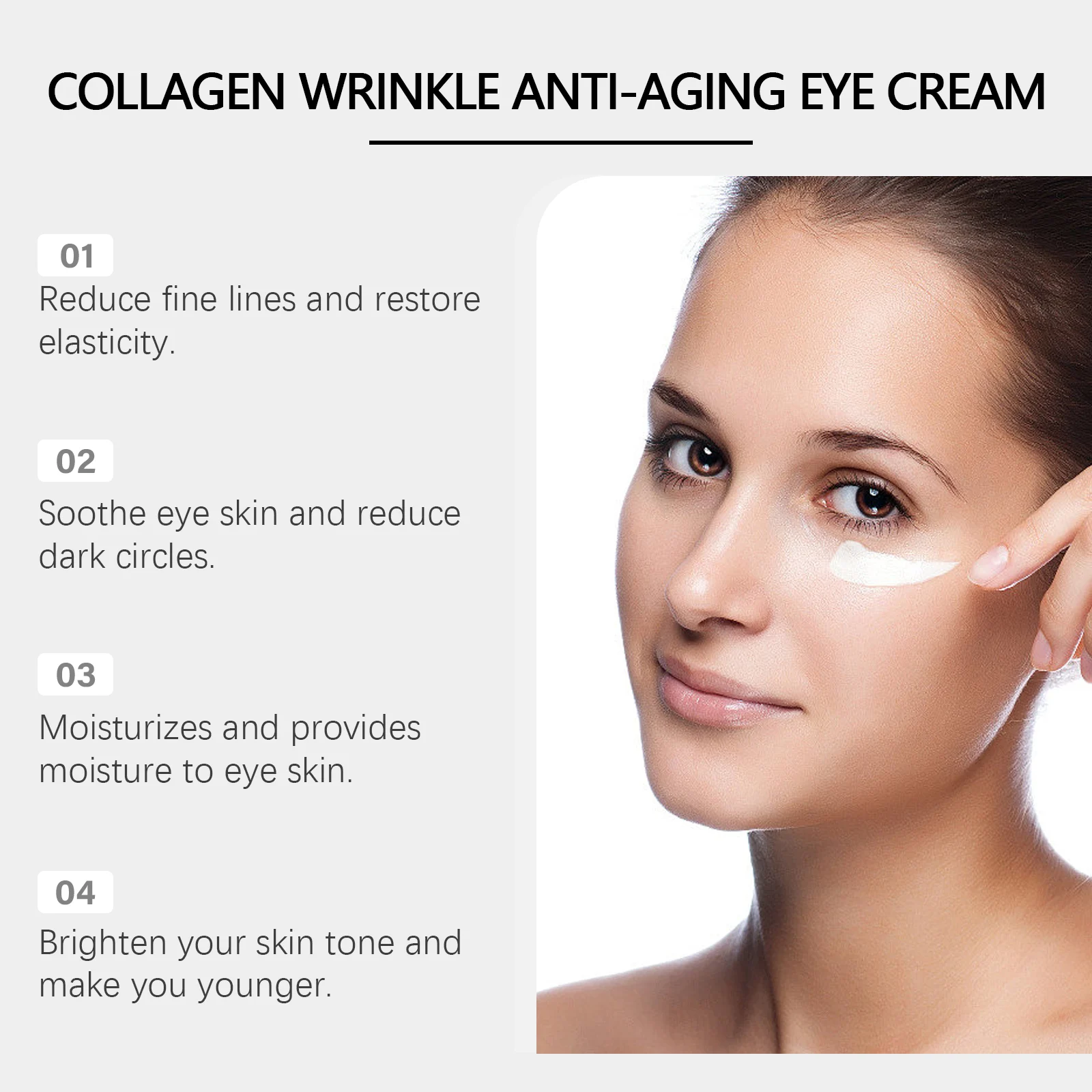 Hoygi Collagen Anti-Aging Eye Cream Reduces Wrinkles Dark Circles Firming Moisturizing 7 anti aging eye cream cih tfbbjtf4 desc 7