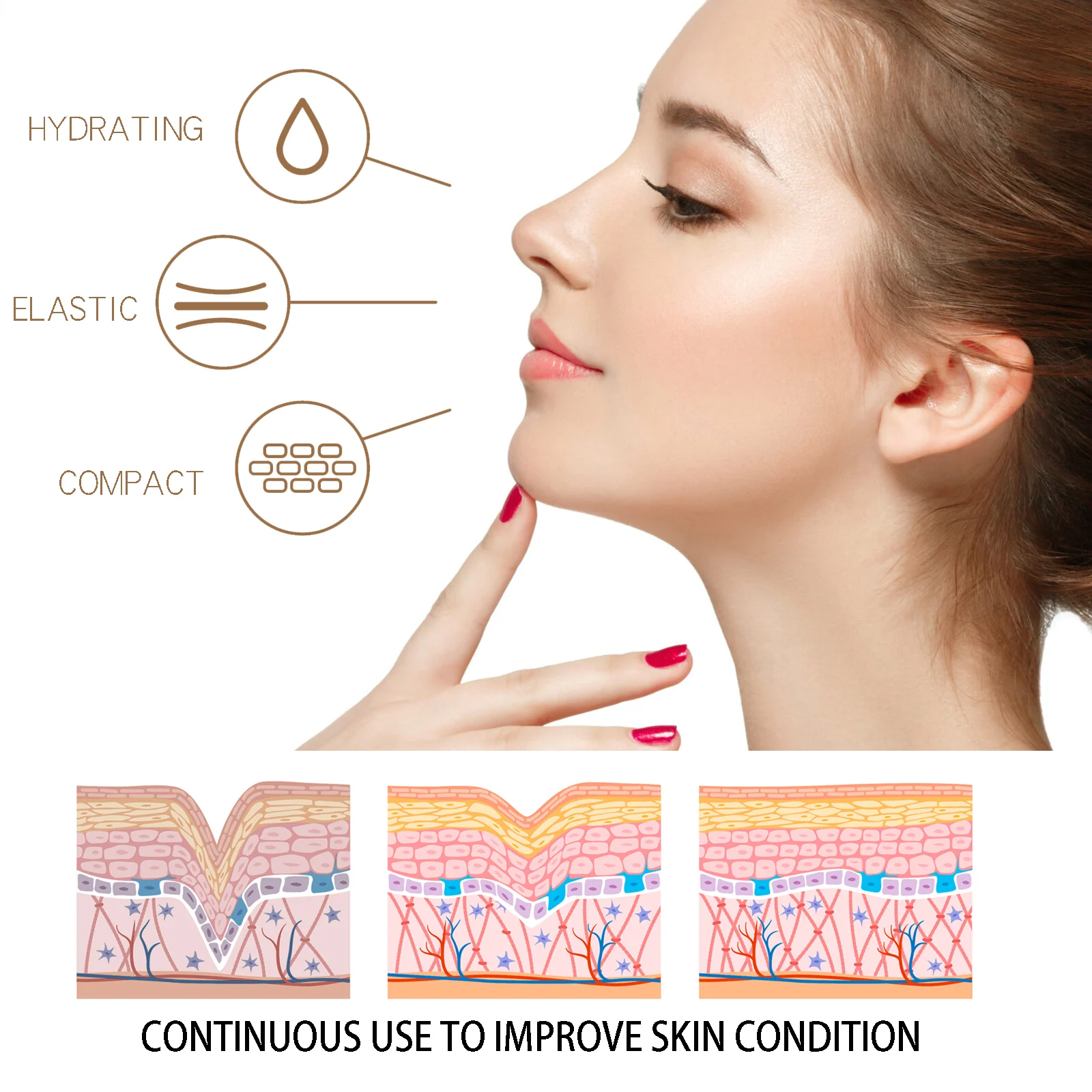 Anti-Aging Face Cream 50ml for Wrinkle Reduction, Hydration & Firming 5 anti aging face cream 50ml cih evg9upmx desc 5