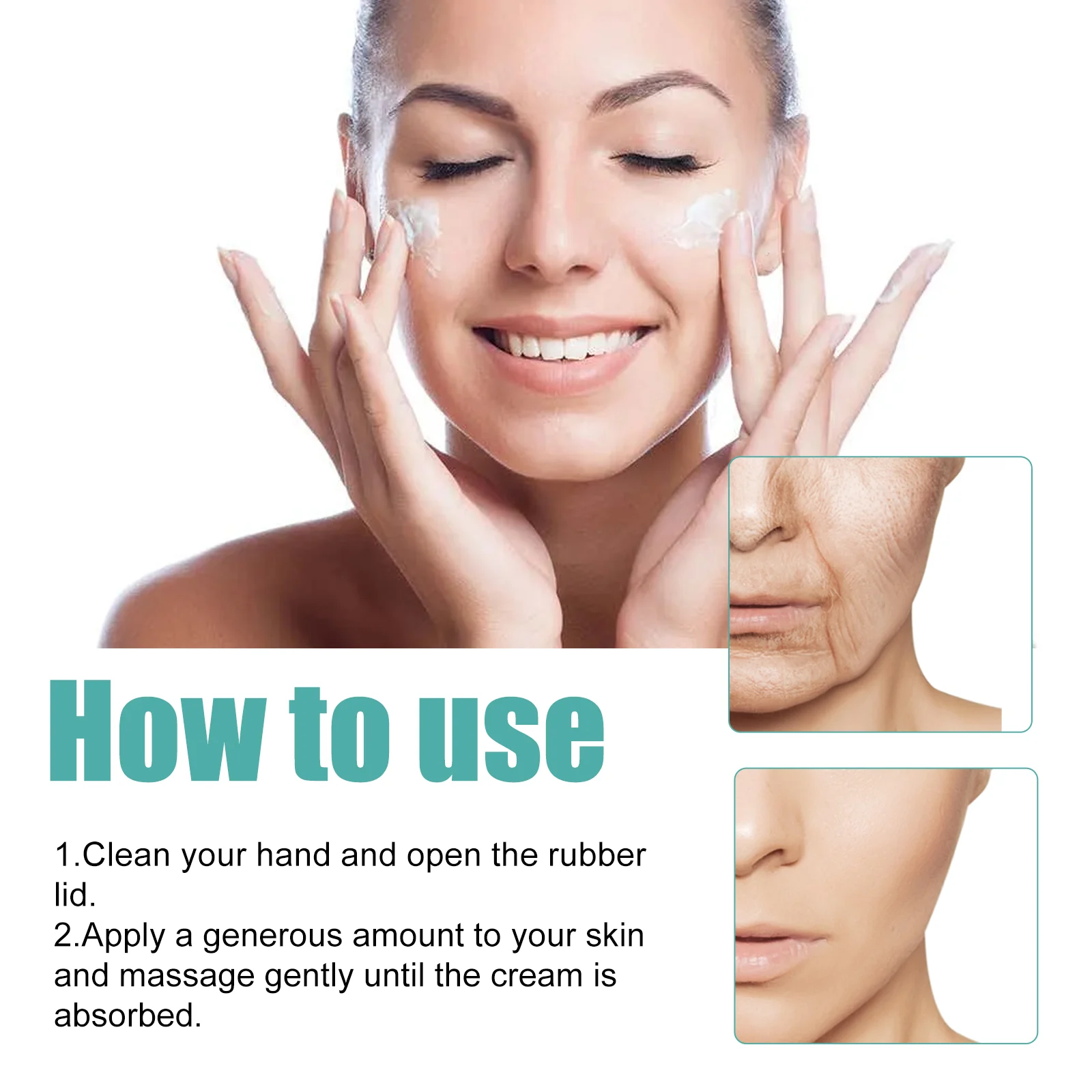 Anti-Aging Face Cream Regenerating Moisturizing and Firming Skin Care 50g 2 anti aging face cream regenerating moisturizing firming 50g cih rajker3q desc 2