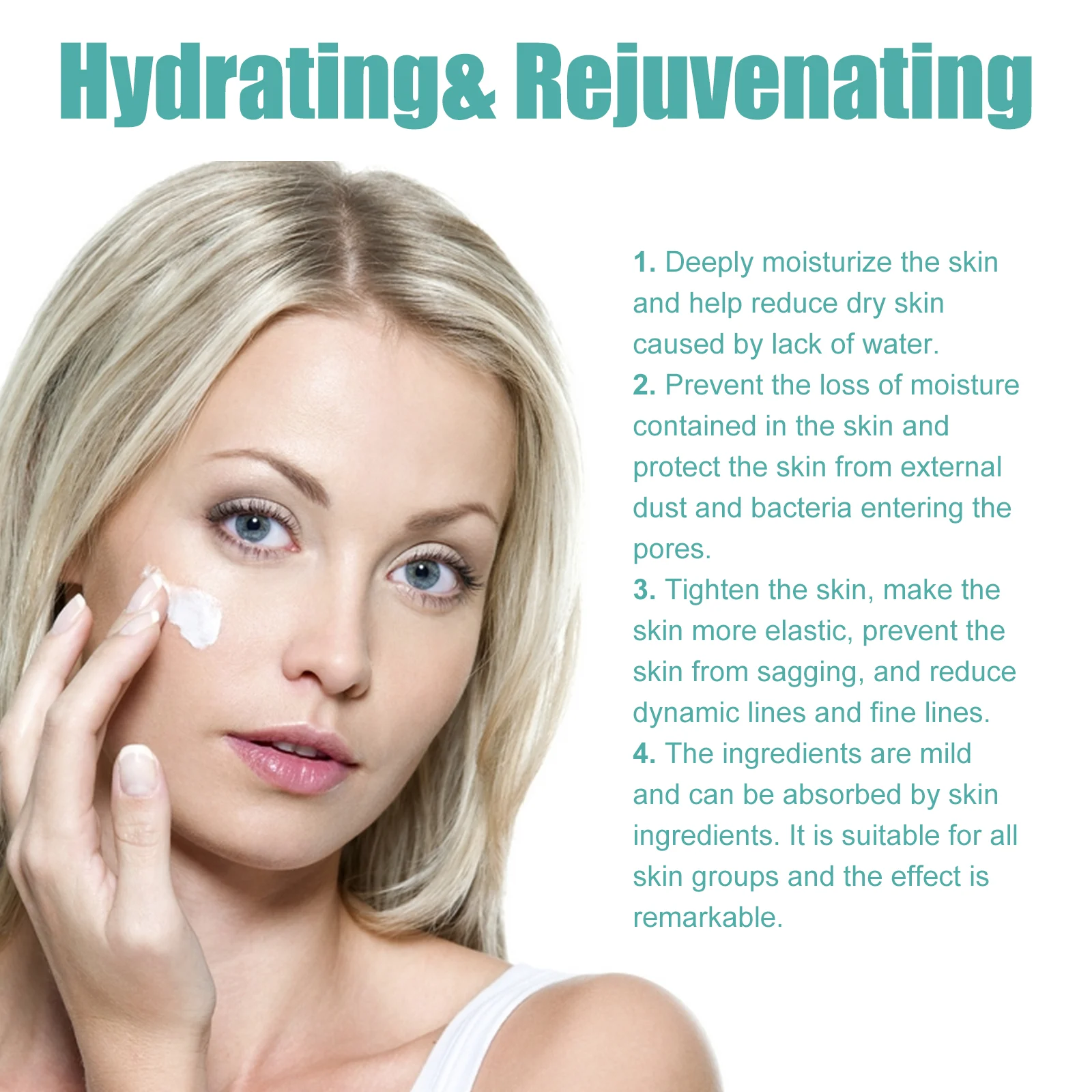 Anti-Aging Face Cream Regenerating Moisturizing and Firming Skin Care 50g 6 anti aging face cream regenerating moisturizing firming 50g cih rajker3q desc 6