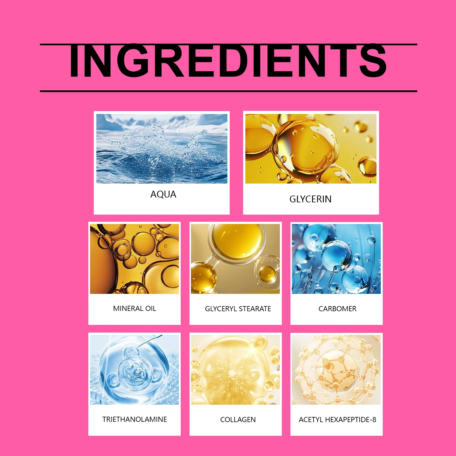 Anti-Aging Firming Cream 50g Deep Moisturizing Collagen Night Cream for Wrinkles & Elasticity 3 anti aging firming collagen night cream 50g cih saggjbwb desc 3