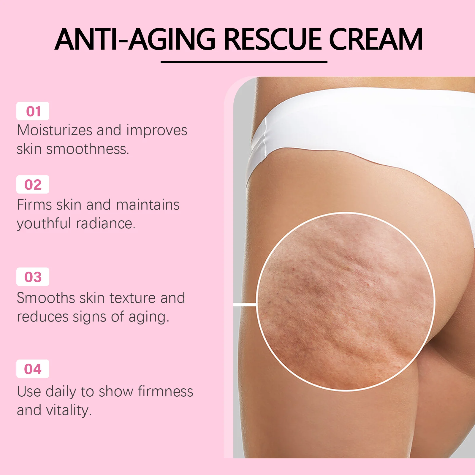OceAura Anti-Aging Rescue Cream with Hyaluronic Acid & Vitamin E for Firming & Moisturizing 11 anti aging firming moisturizer cream cih ndr8xjxu desc 11
