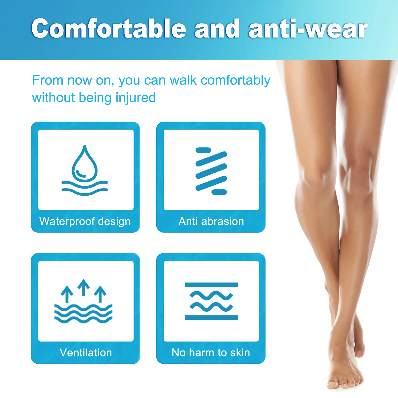 Anti-Chafing Stick for Thighs 23g Waterproof Sweat-Resistant Friction Protection Cream 8 anti chafing stick for thighs 23g cih fqyvh6se desc 8