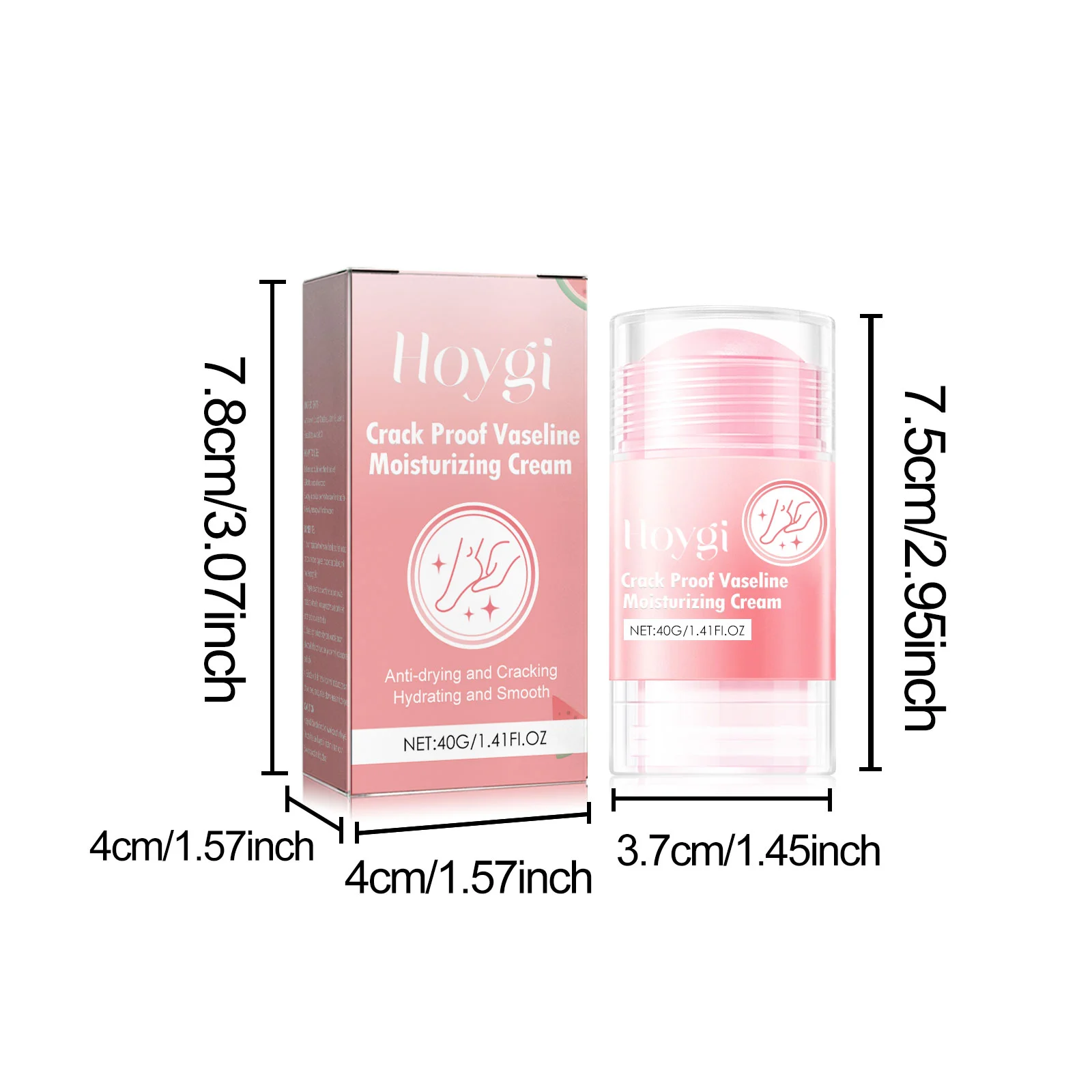 Hoygi Anti-Crack Hand & Foot Moisturizing Stick for Dry Skin Care 1 anti crack hand foot moisturizing stick cih k8y8rf4h desc 1