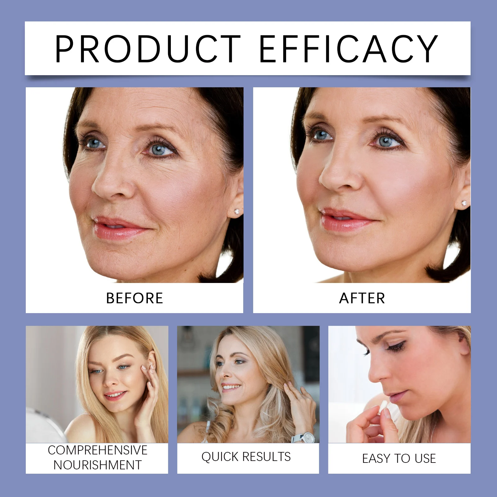 Anti-Wrinkle Brightening Essence 60ml with Hyaluronic Acid & Niacinamide for Firming & Hydration 9 anti wrinkle brightening essence 60ml cih dcgzq5nz desc 9
