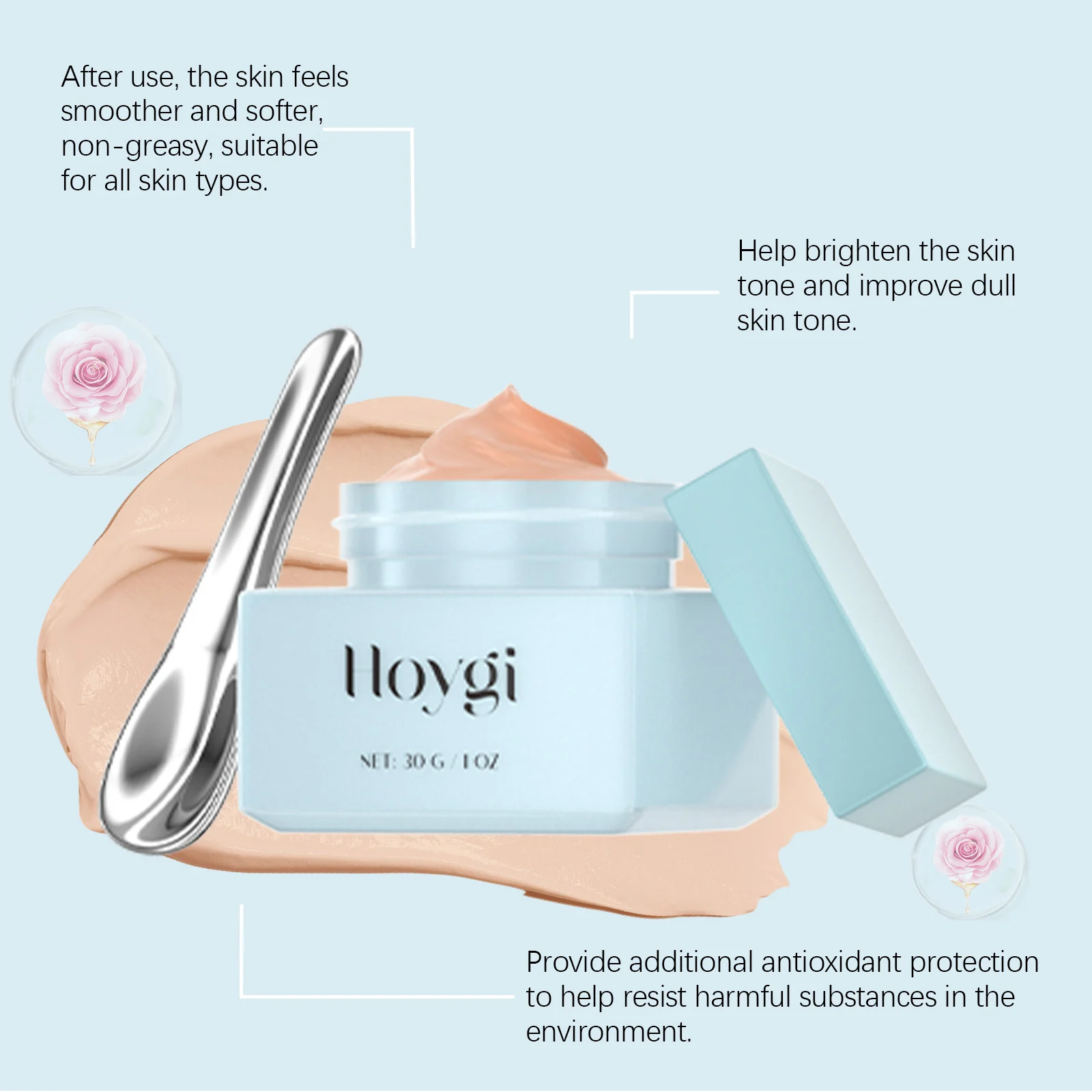 Anti Wrinkle Cream 30g Vitamin C & Coffee Seed Oil Face Moisturizer for Firming & Brightening 6 anti wrinkle cream vitamin c coffee seed oil 30g cih aeswsm26 desc 6