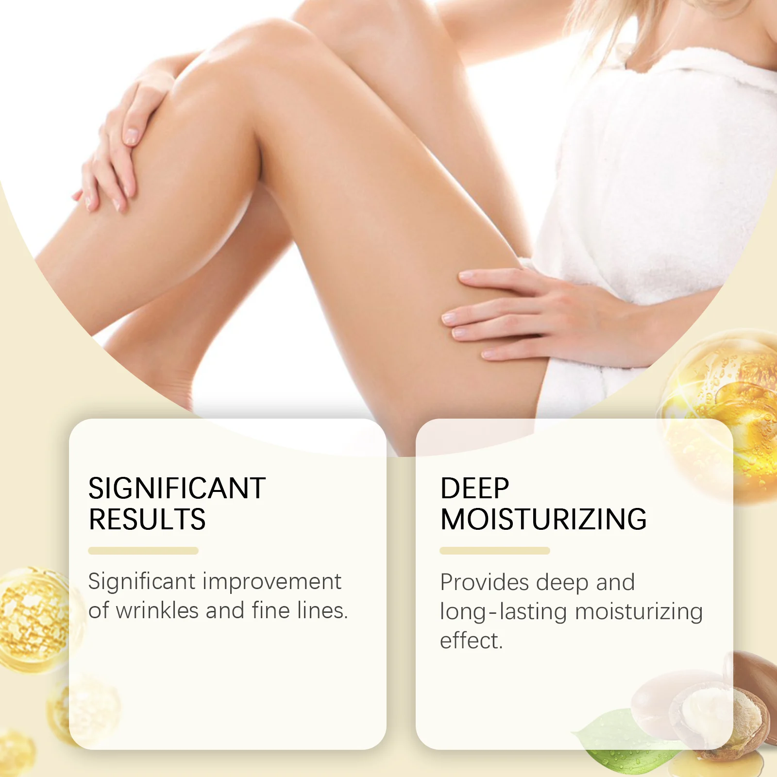 Anti-Wrinkle Firming Body Butter 50g Collagen & Shea Butter Moisturizer for All Skin Types 10 anti wrinkle firming body butter 50g cih baknhy7t desc 10