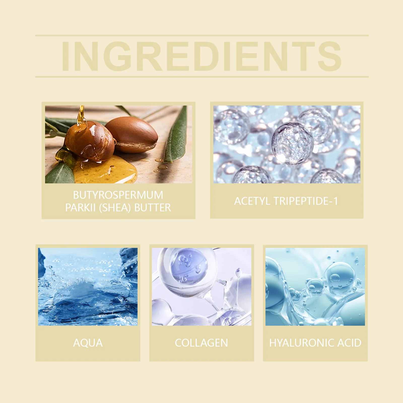Anti-Wrinkle Firming Body Butter 50g Collagen & Shea Butter Moisturizer for All Skin Types 3 anti wrinkle firming body butter 50g cih baknhy7t desc 3