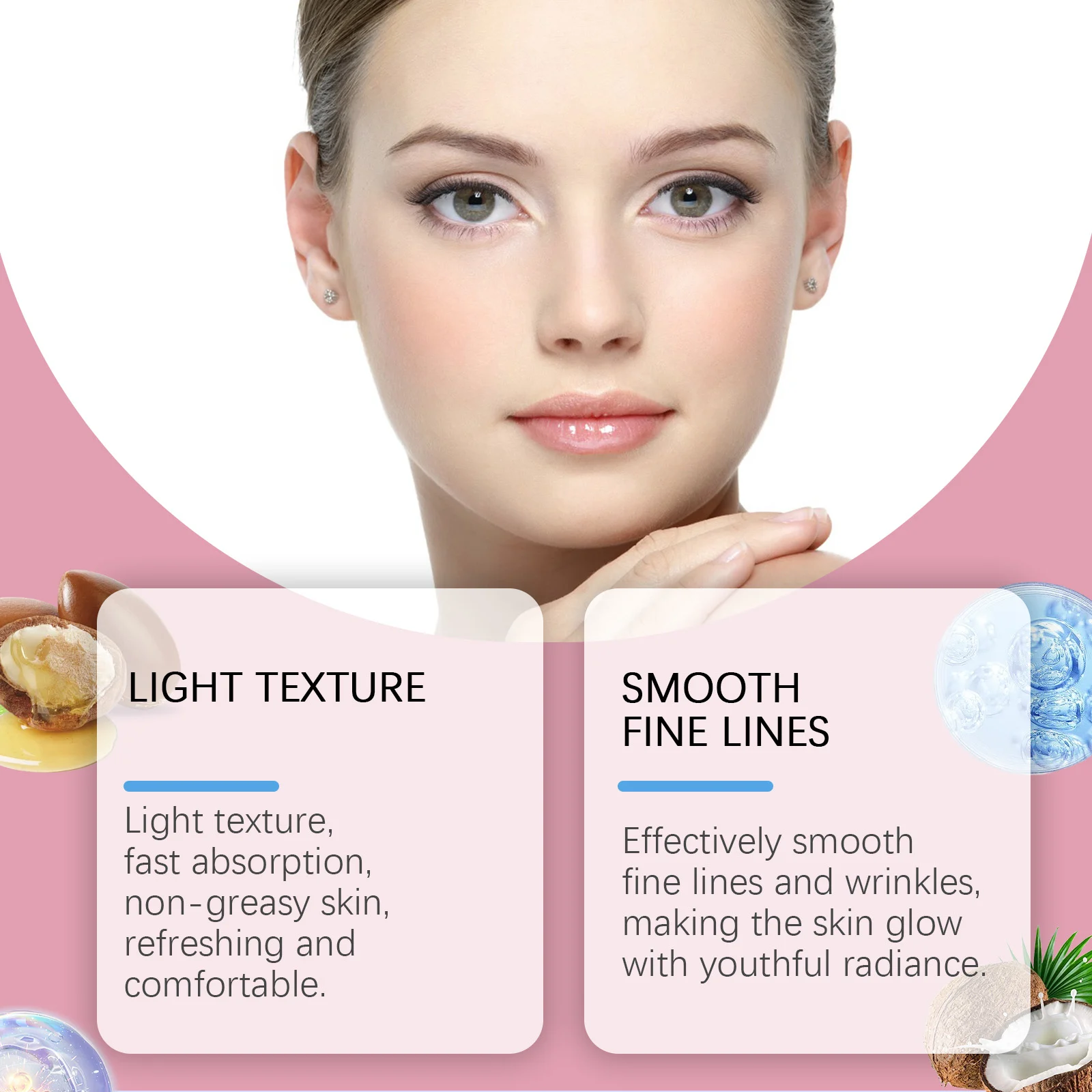 Anti-Wrinkle Firming Moisturizer Cream 50g with Copper Tripeptide & Hyaluronic Acid for Youthful Glow 6 anti wrinkle firming moisturizer cream 50g cih 23es7a3k desc 6
