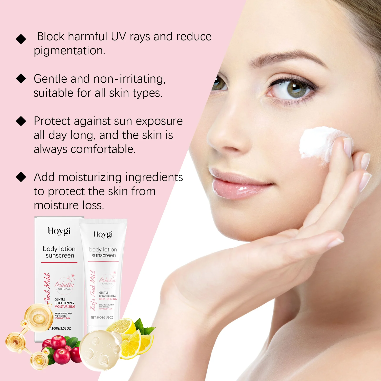 Arbutin Brightening Protection Cream SPF Moisturizer 100g 6 arbutin brightening spf moisturizer cream 100g cih yyrhbx2e desc 6