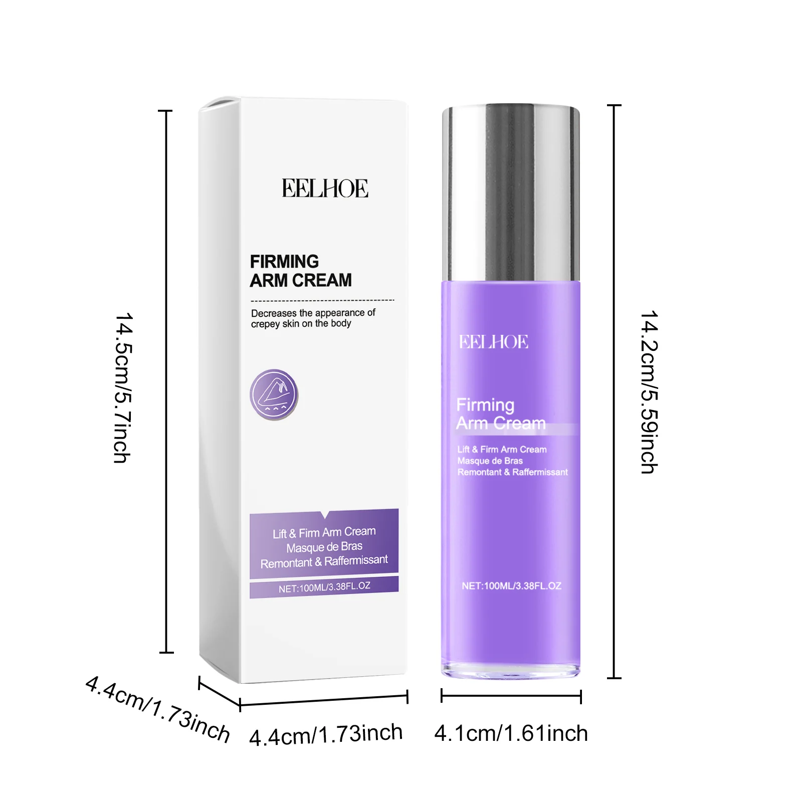 Arm Firming Cream 100ml Hydrating & Tightening Treatment for Crepey Skin on Arms 1 arm firming cream 100ml hydrating tightening treatment cih p9xkw8gz desc 1