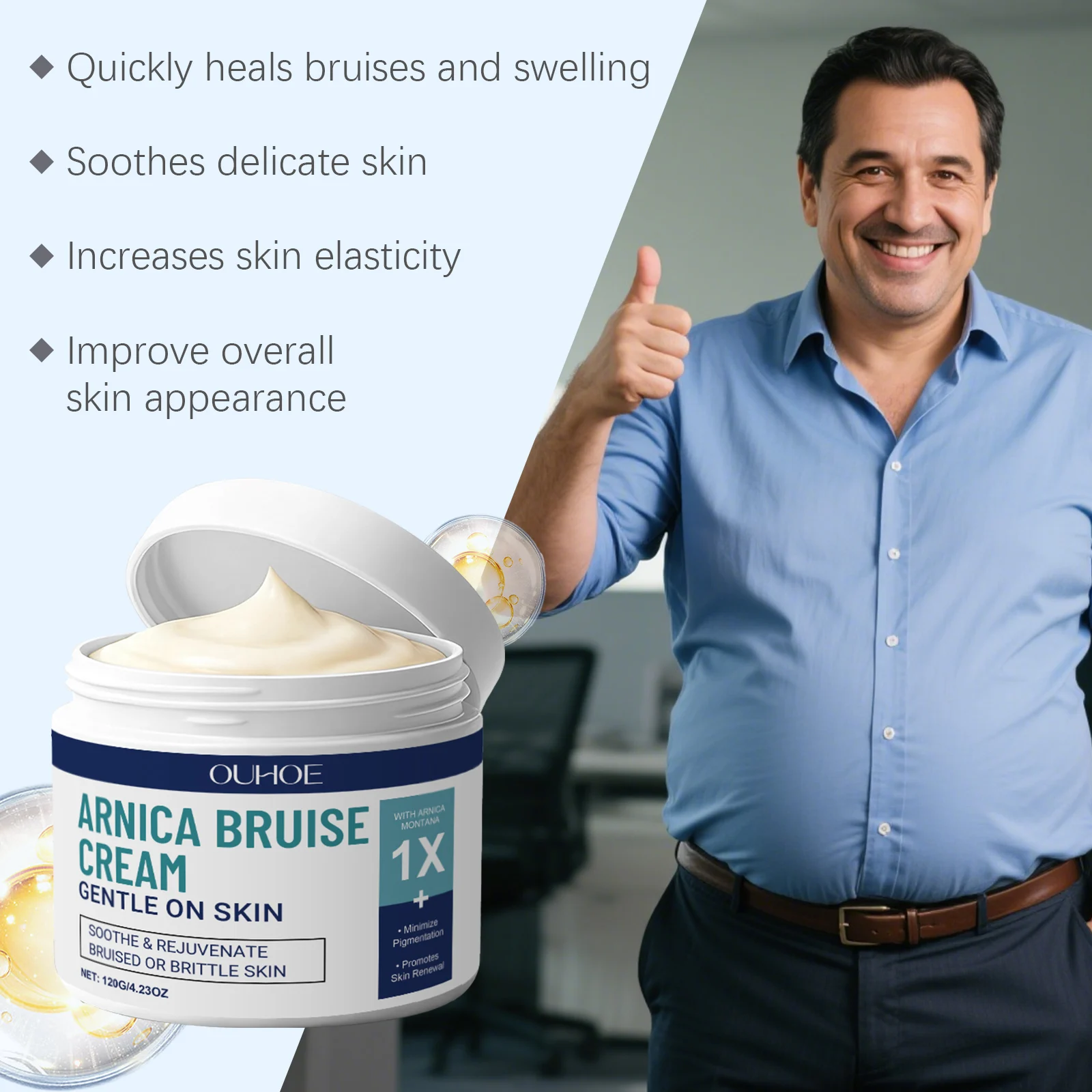 Arnica Bruise Cream 120g for Sensitive Skin, Soothes & Reduces Bruising & Swelling 5 arnica bruise cream 120g sensitive skin der cp6r3cyp desc 5