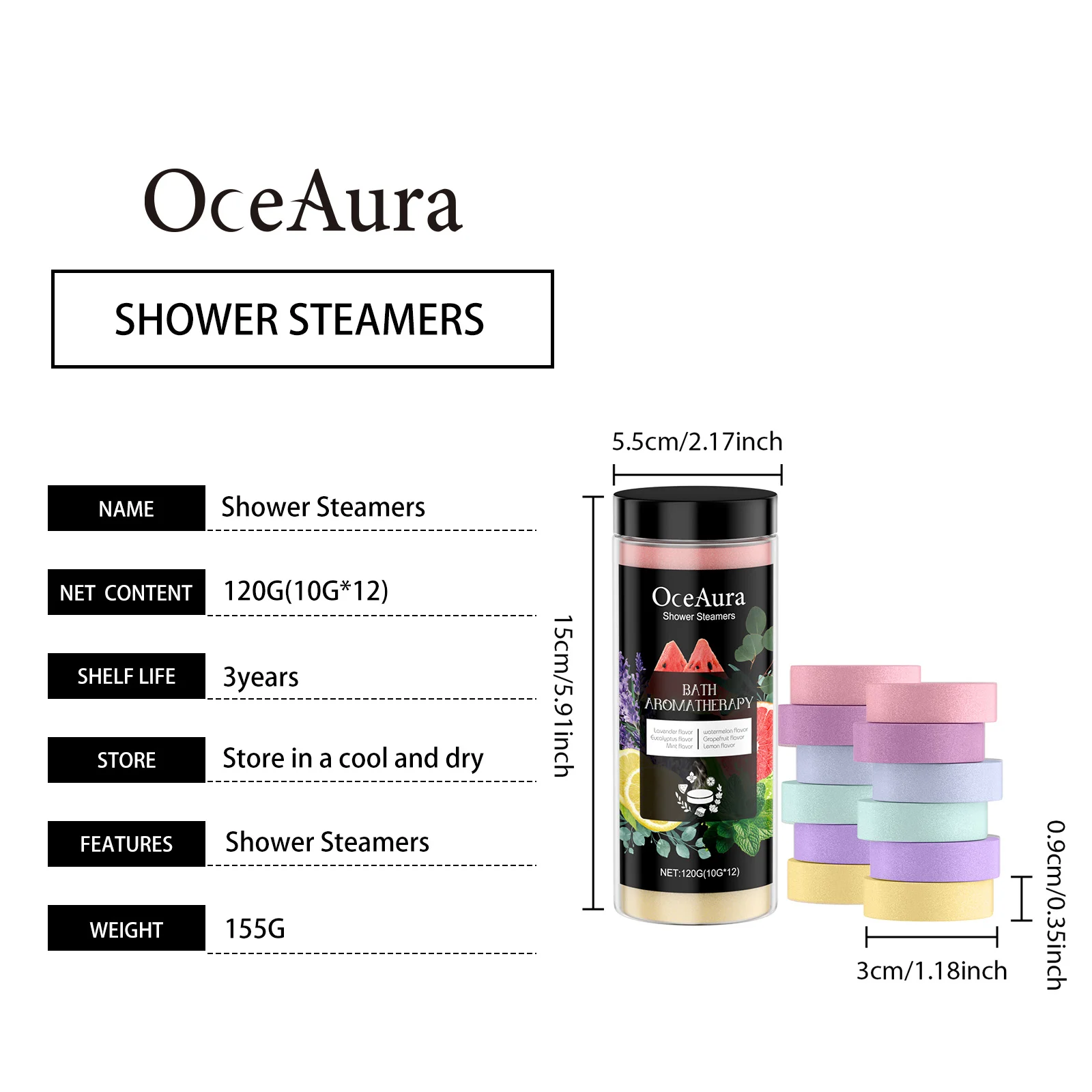 Aromatherapy Shower Steamers Scented Bath Tablets for Stress Relief and Relaxation 1 aromatherapy shower steamers scented bath tablets cih hqrjpaez desc 1