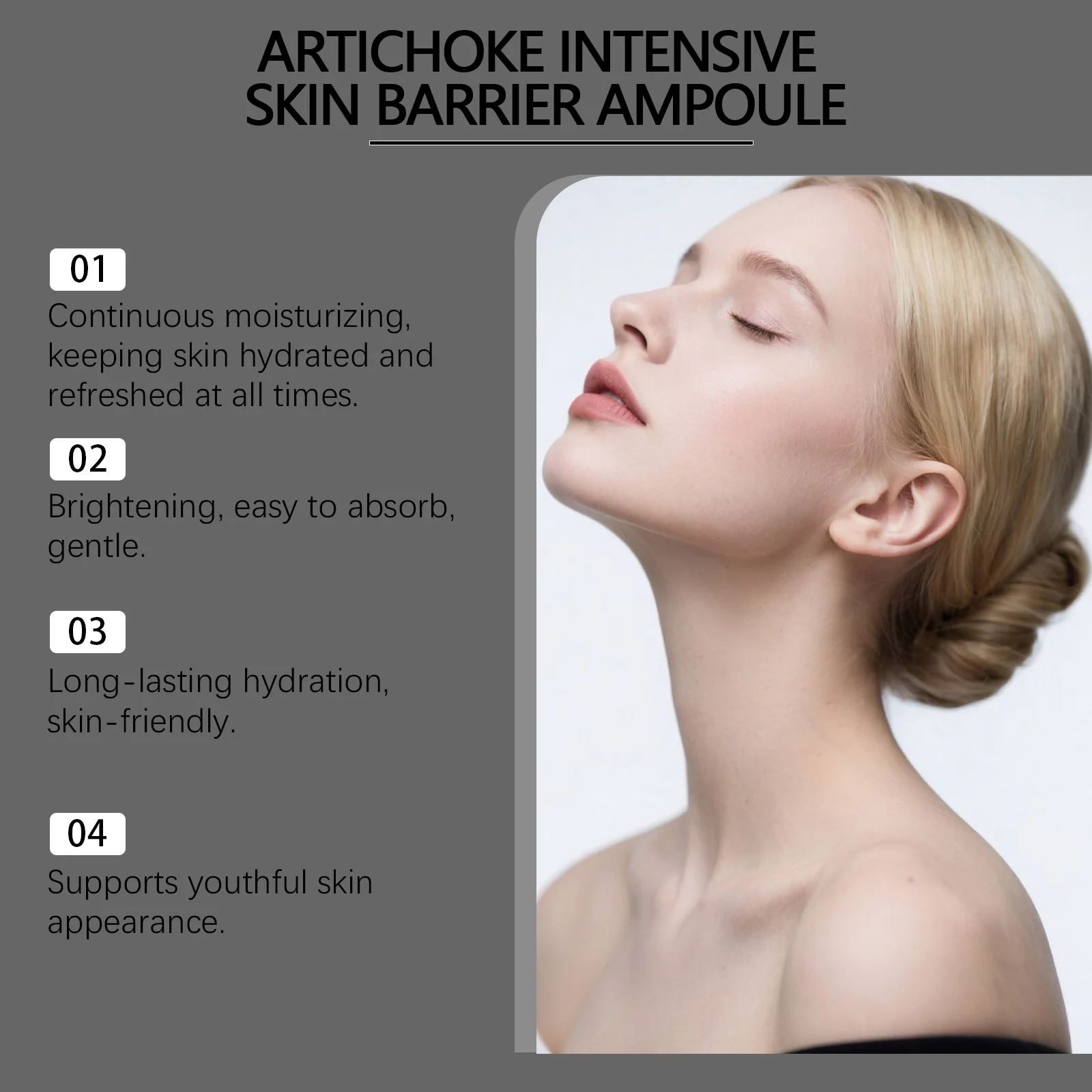 Artichoke Skin Barrier Ampoule 30ml Intensive Hydrating Serum 7 artichoke skin barrier ampoule 30ml hydrating serum cih kghrnnt3 desc 7