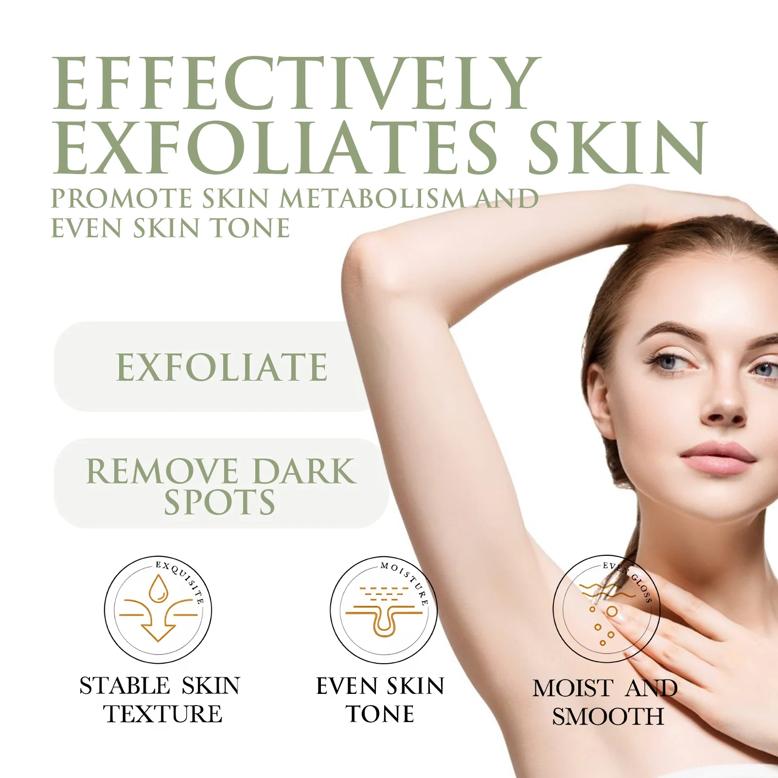 Avocado Ice Cream Body Scrub Exfoliating for Smooth Skin 100g 4 avocado ice cream body scrub exfoliating 100g cih m4jnzf2b desc 5