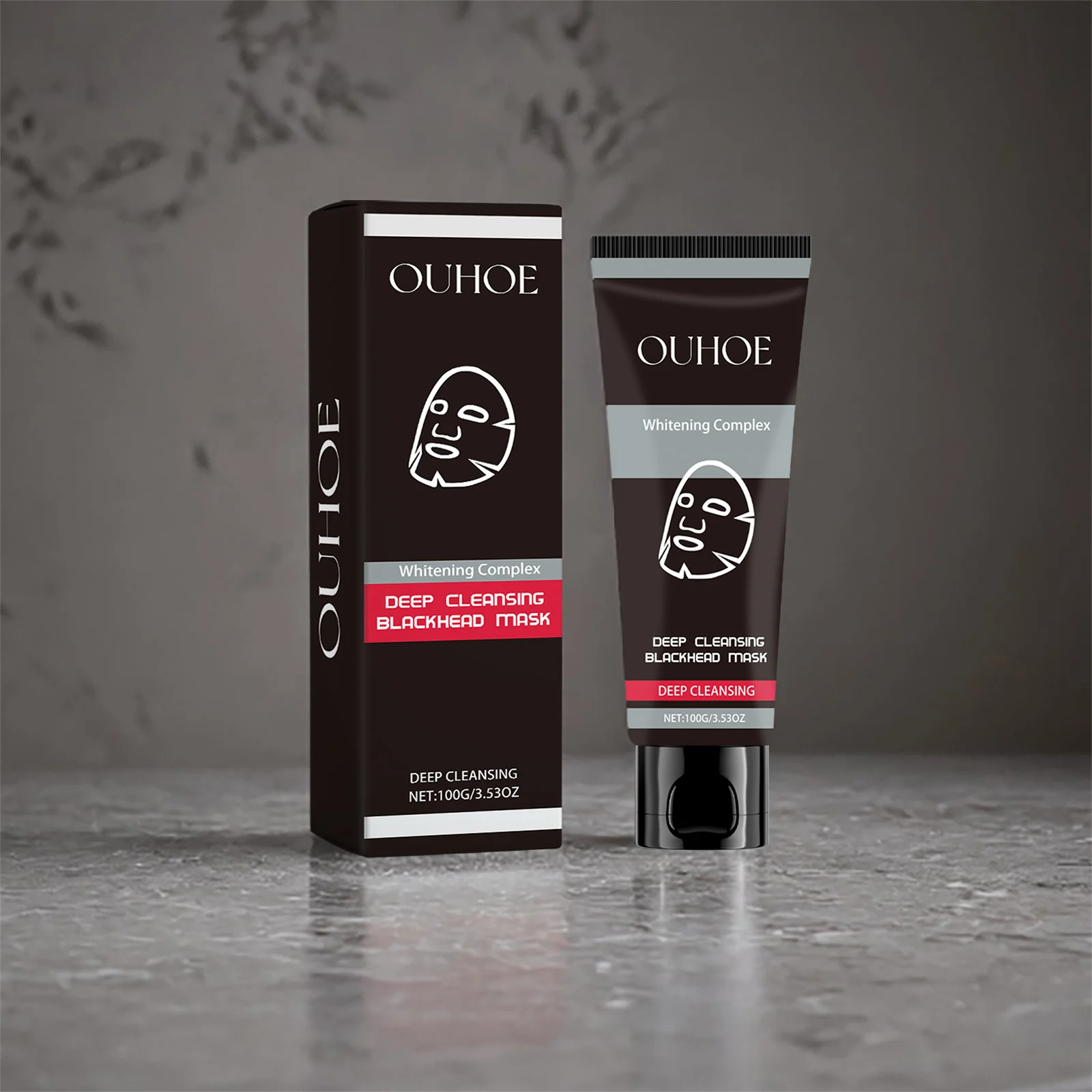 Bamboo Charcoal Deep Cleansing Mask 100g Pore Minimizing Blackhead Remover Mud Mask 2 bamboo charcoal deep cleansing mask 100g cih 598kacxf desc 2