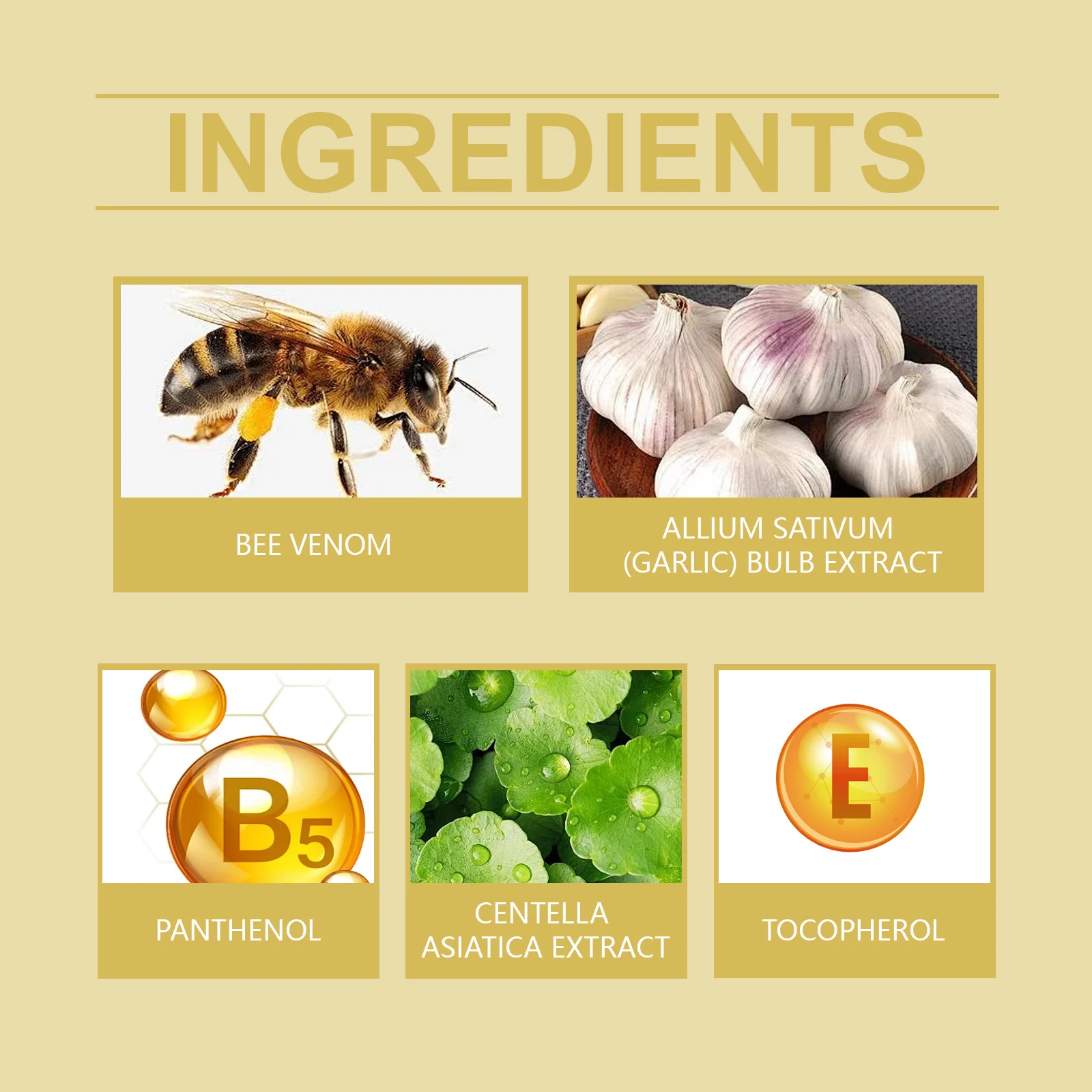 Bee Venom Body Care Gel 30g for Scar Removal & Skin Repair with Garlic & Centella 3 bee venom body care gel 30g scar removal cih 8trbxfkj desc 3