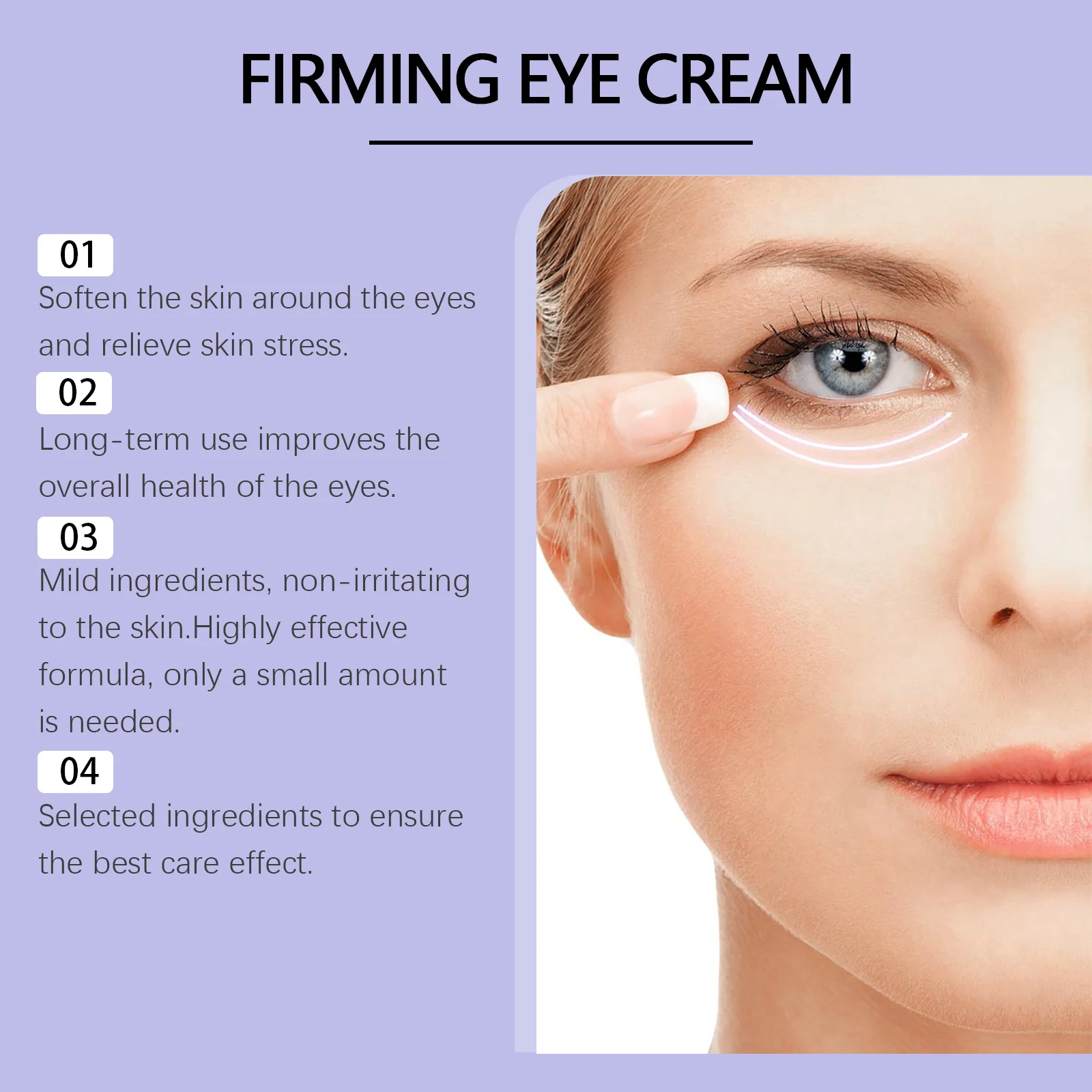 Bee Venom Eye Cream 20g Firming & Moisturizing with Built-in Massager for Fine Lines & Dark Circles 10 bee venom eye cream 20g firming moisturizing massager cih 2a2eky6t desc 10
