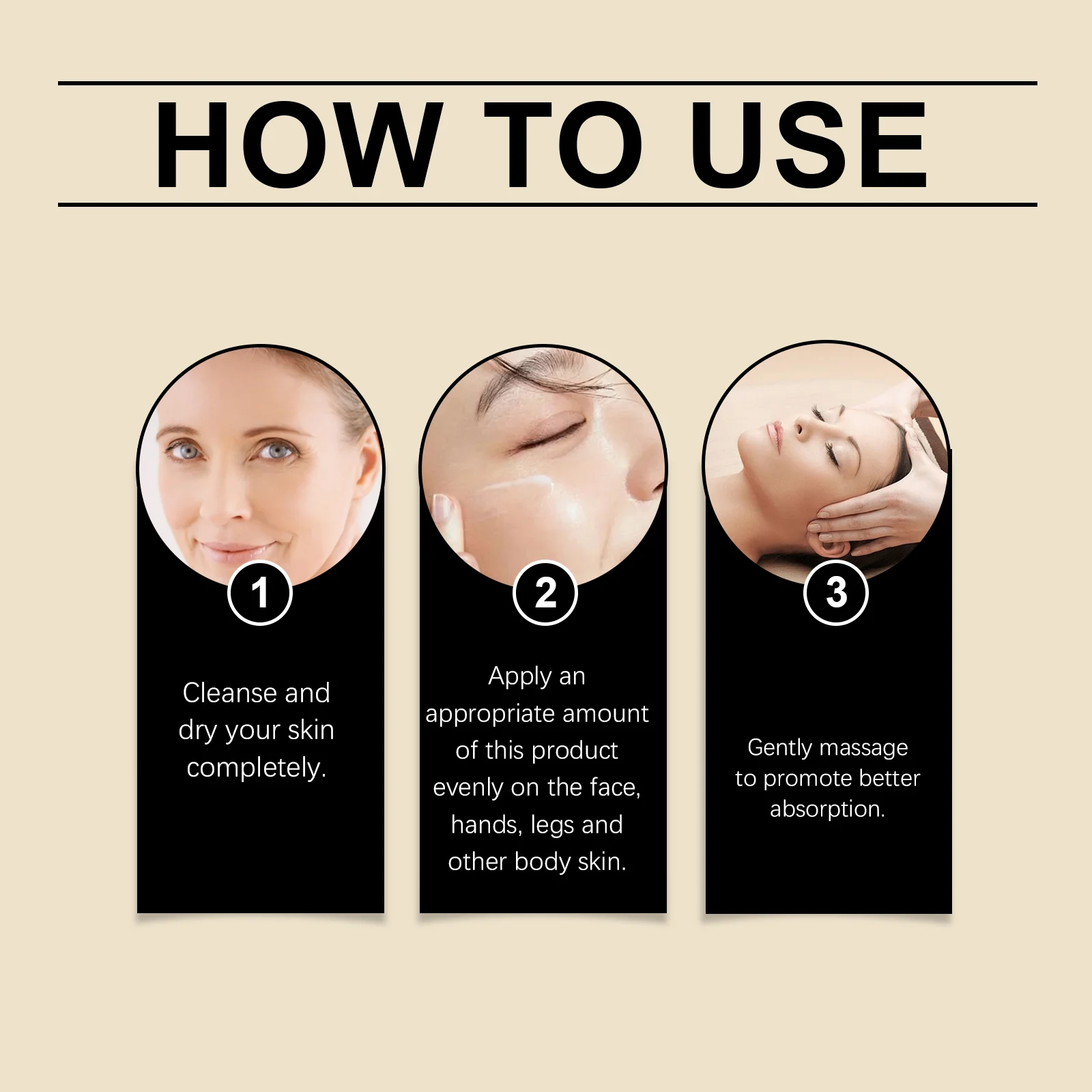 Bee Venom Firming Cream 100g Ultra-Hydrating Anti-Aging Body & Face Moisturizer 4 bee venom firming cream 100g cih eccatv8b desc 4