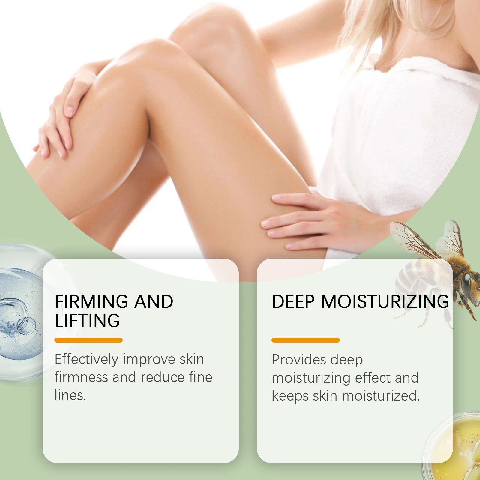 Bee Venom Firming Moisturizer Cream 100g Nourishes Skin & Reduces Wrinkles 6 bee venom firming moisturizer cream 100g cih hrp2vdf9 desc 6