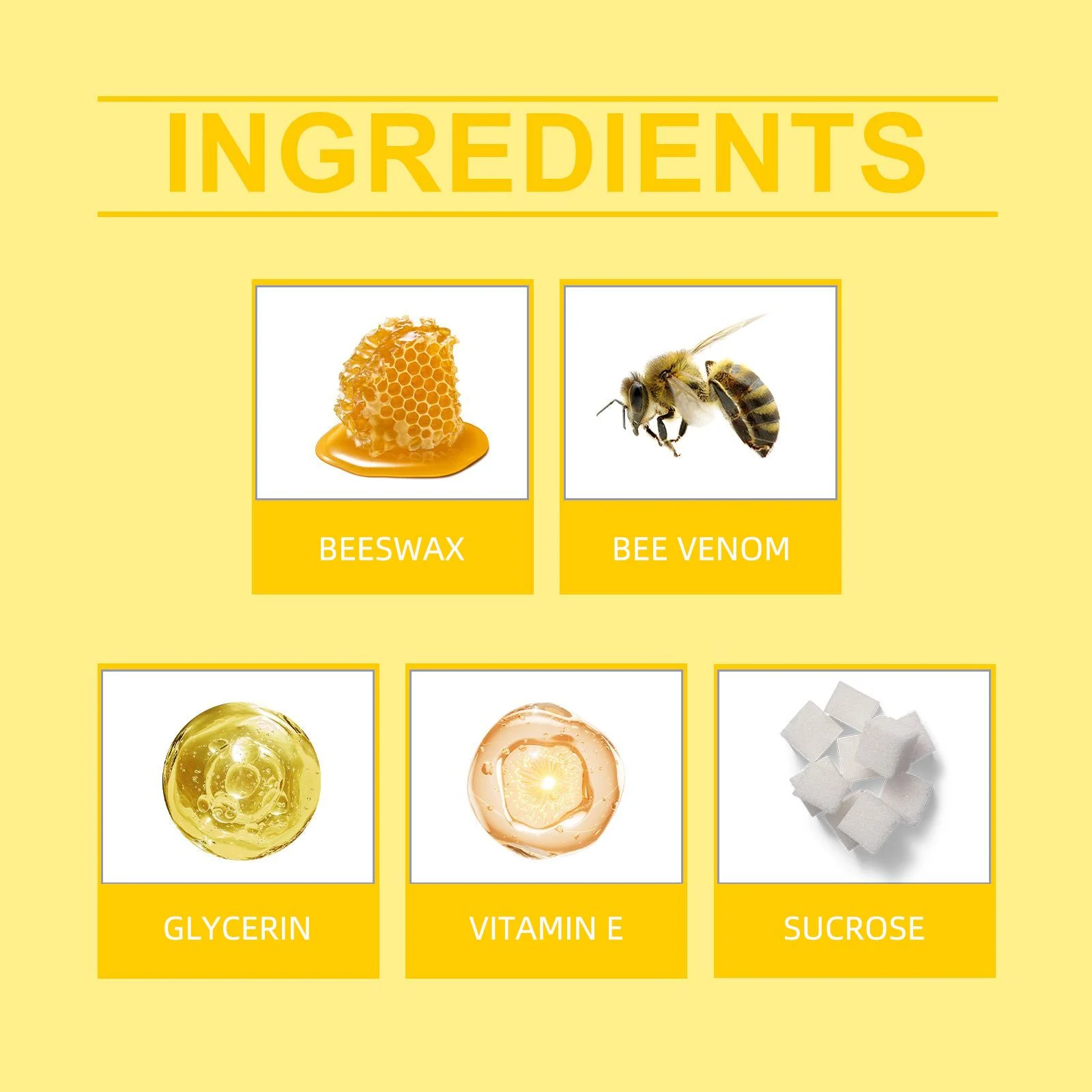 Bee Venom Skin Care Soap Deep Cleansing Moisturizing Body Bar for Skin Repair 100g 3 bee venom skin care soap deep cleansing moisturizing body bar 100g cih aebz74p8 desc 3