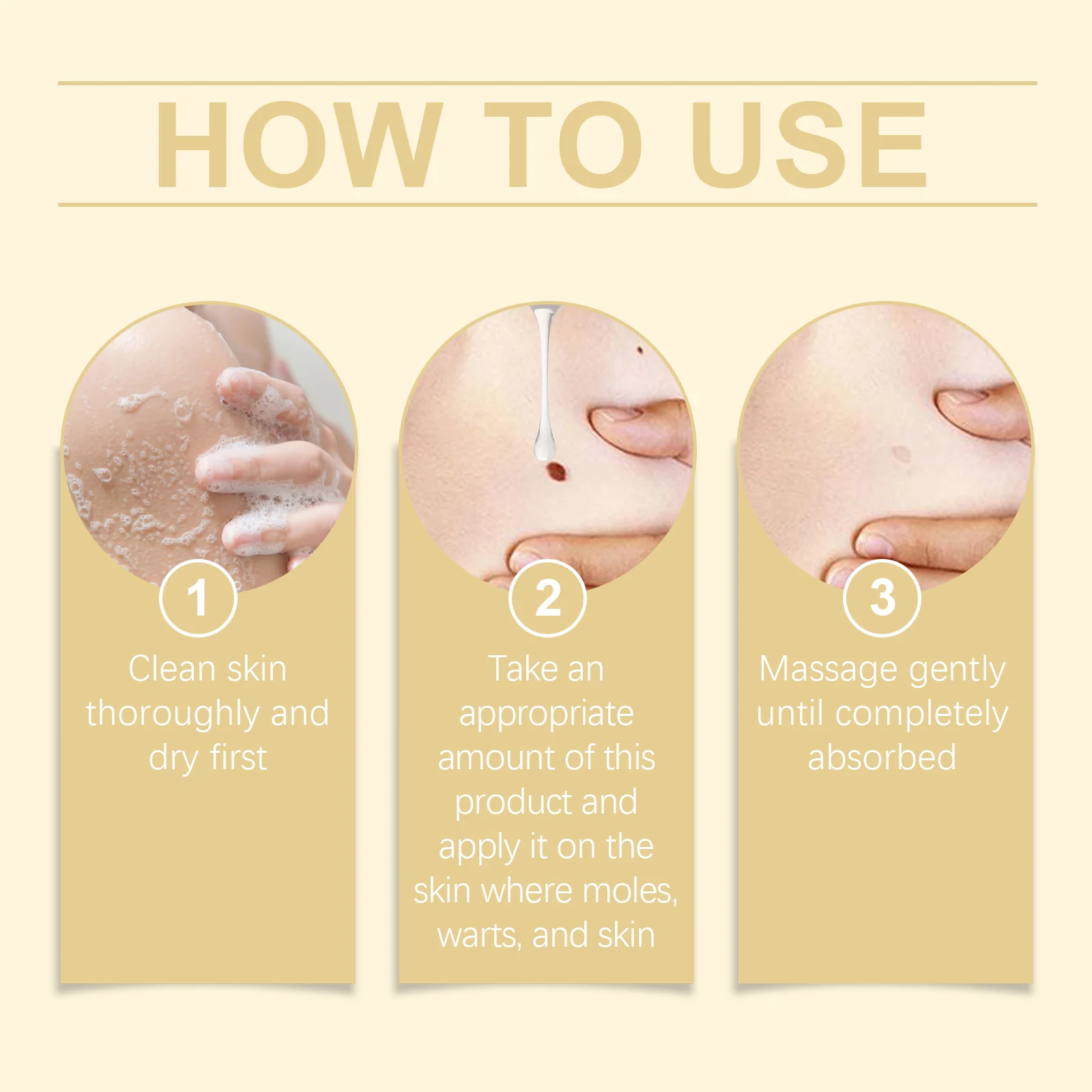 Bee Venom Skin Serum for Wart & Mole Removal, 30ml, Nourishing with Tallow & Glycerin 4 bee venom skin serum wart mole removal 30ml cih bbf2dwje desc 4