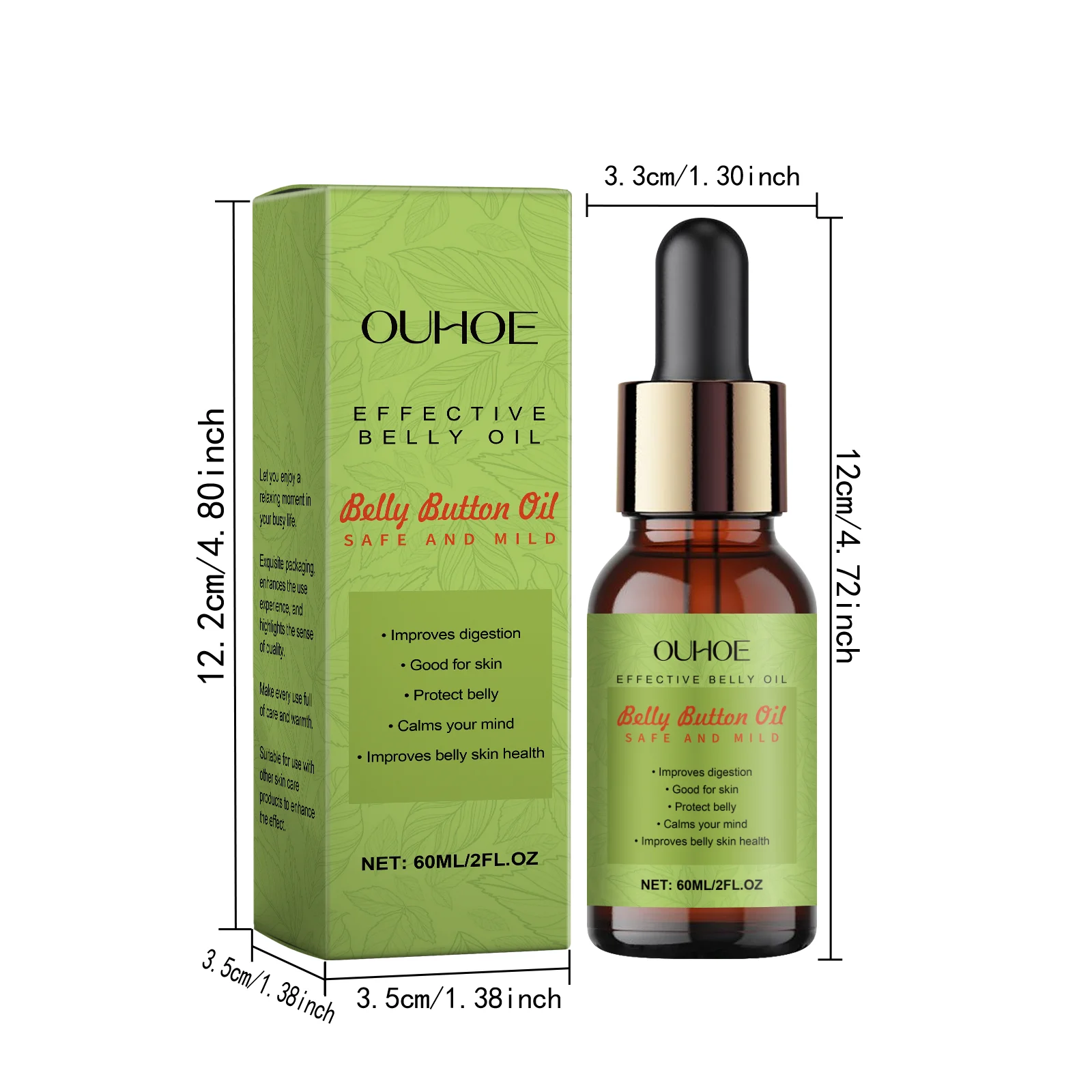 Belly Oil Abdominal Massage & Nourishing Oil for Menstrual Discomfort Relief 60ml 1 belly oil abdominal massage nourishing oil 60ml cih w8zgkrrf desc 1