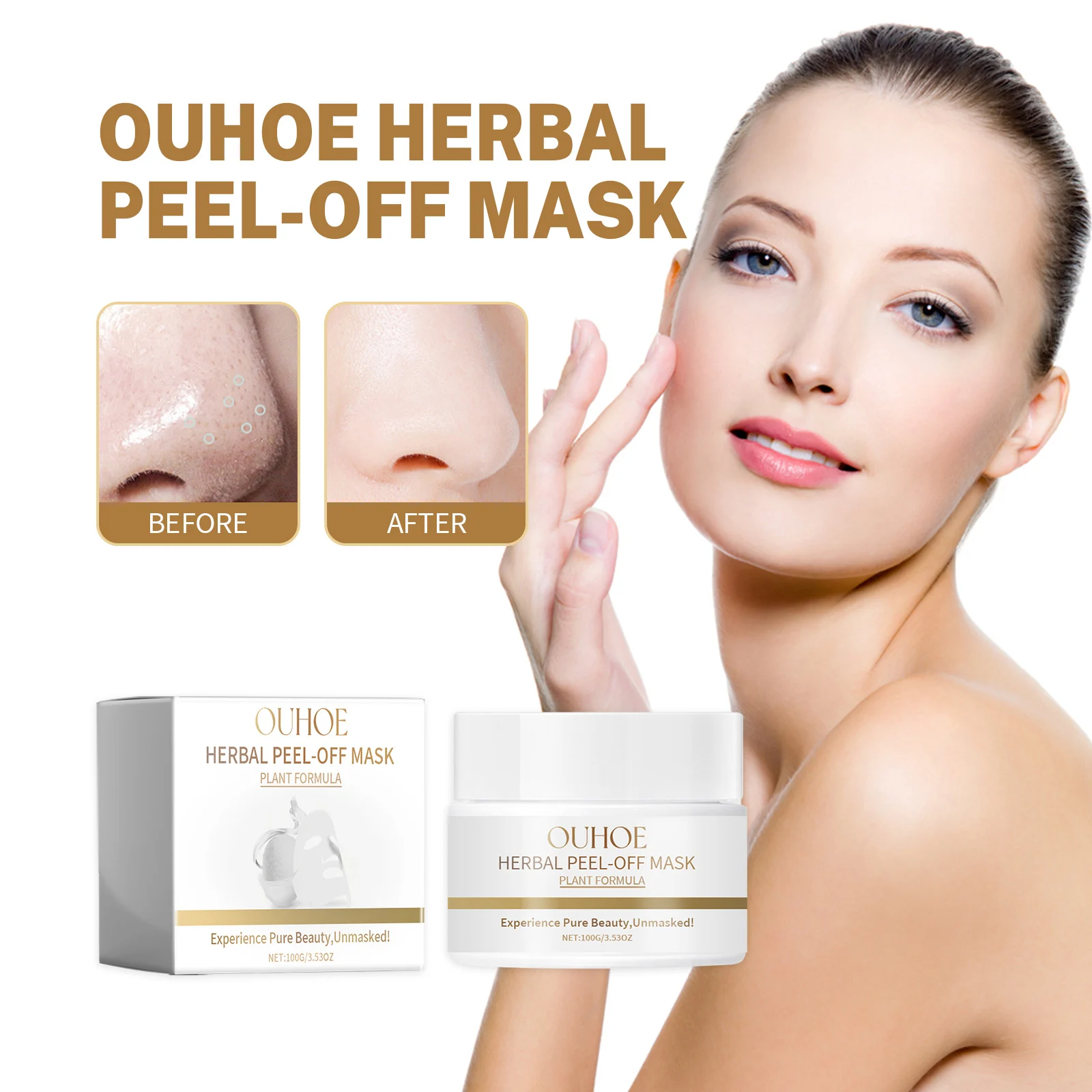 Blackhead Peel Off Mask Deep Cleansing Pores Hydrating Formula 100g 2 blackhead peel off mask deep cleansing pores hydrating formula 100g cih g5nspncq desc 2