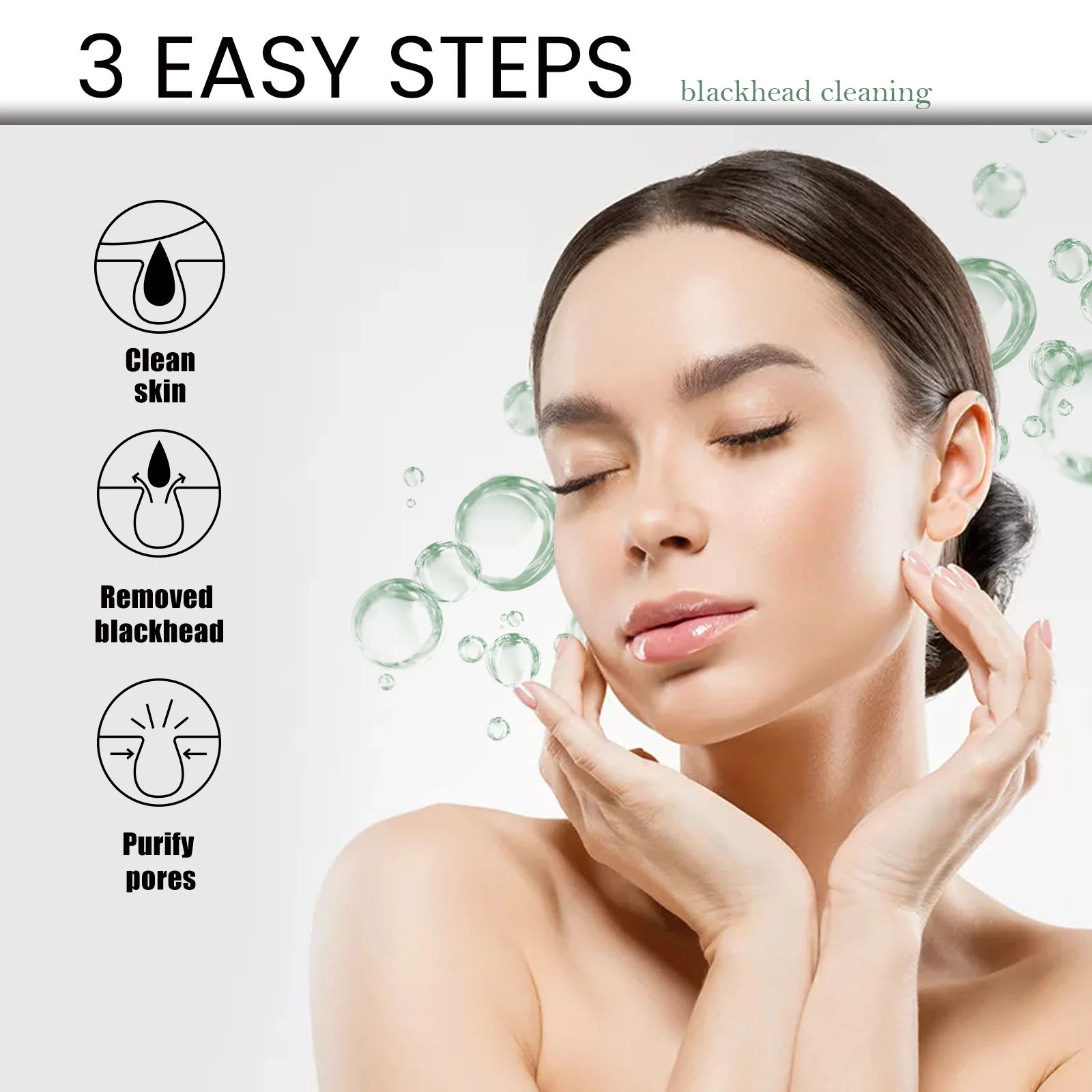 Blackhead Peel Off Nose Mask Deep Cleansing Pore Minimizer for Blackheads & Whiteheads 7 blackhead peel off nose mask 15g with 40pads cih bk8v3yx6 desc 7