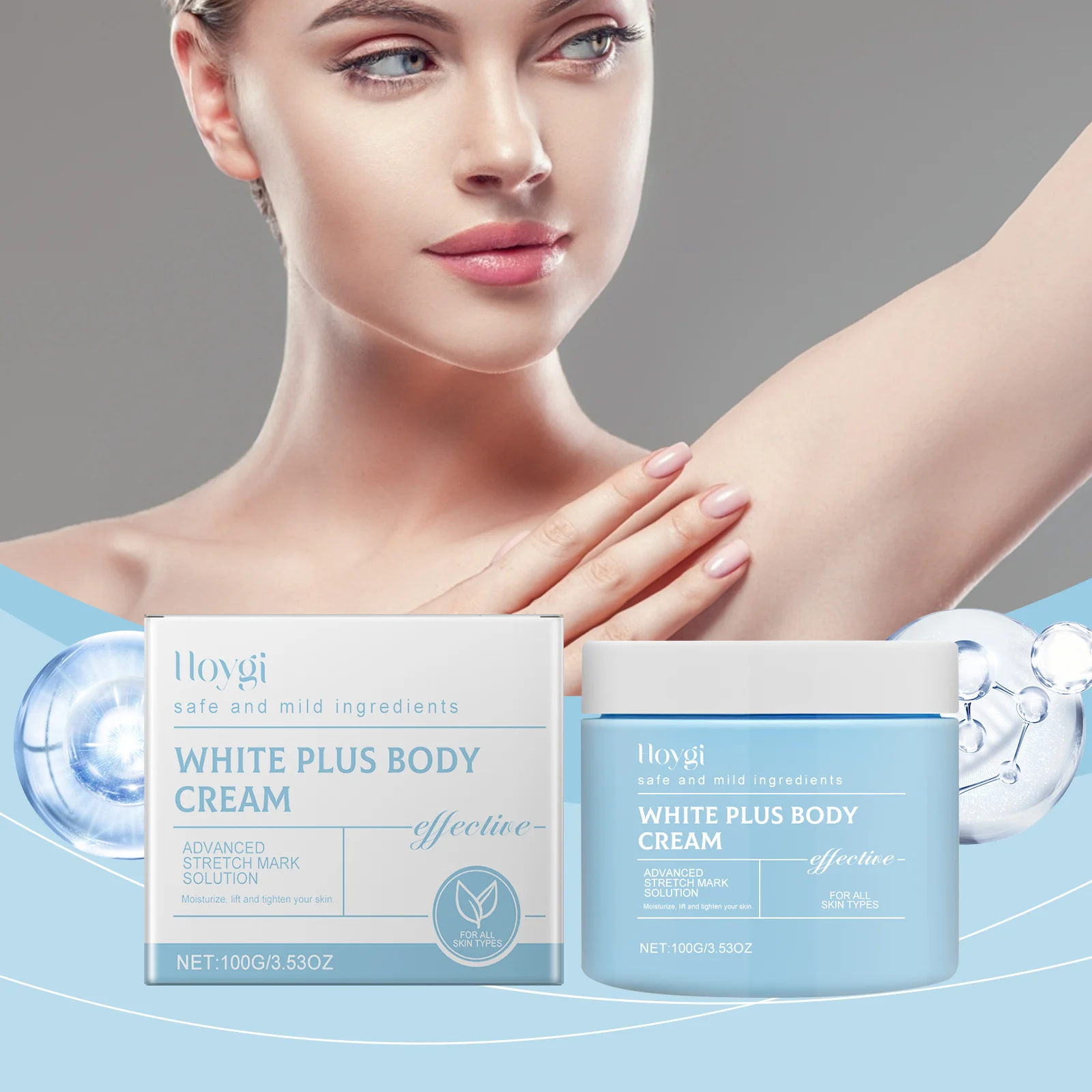 Hoygi White Plus Body Cream for Firming, Brightening & Deep Moisturizing 2 body firming cream cih rdph5zhh desc 2