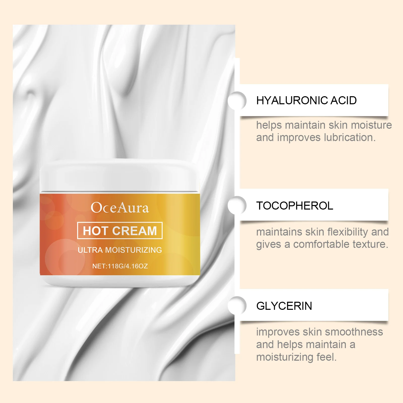Body Firming Cream for Waist Abdomen Legs Ultra Moisturizing & Tightening Lotion 118g 11 body firming cream ultra moisturizing tightening lotion 118g cih wje9ttek desc 11