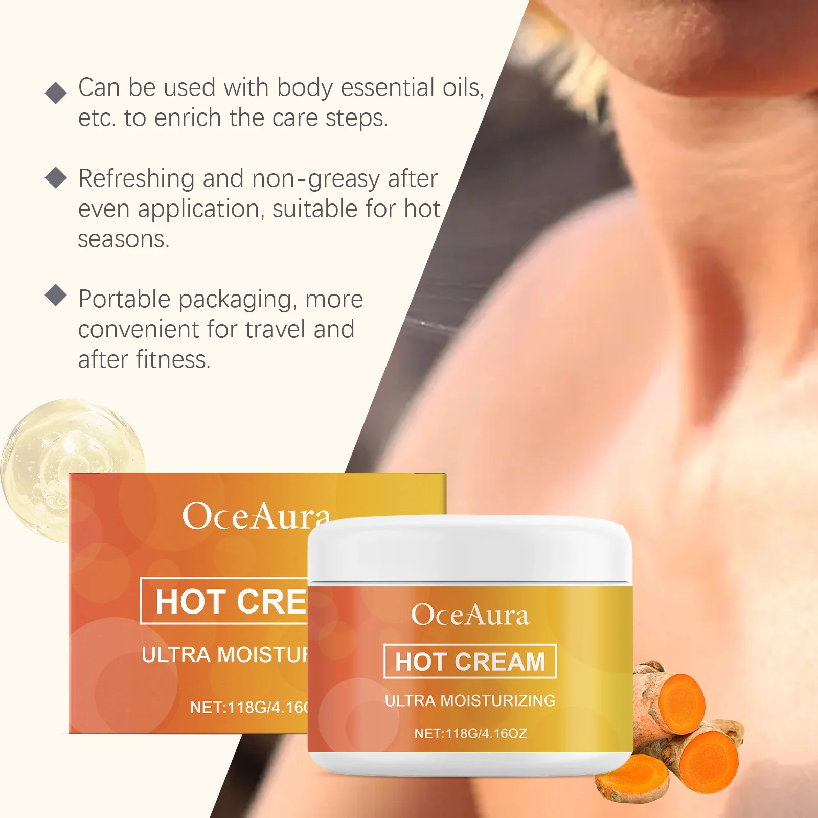 Body Firming Cream for Waist Abdomen Legs Ultra Moisturizing & Tightening Lotion 118g 6 body firming cream ultra moisturizing tightening lotion 118g cih wje9ttek desc 6