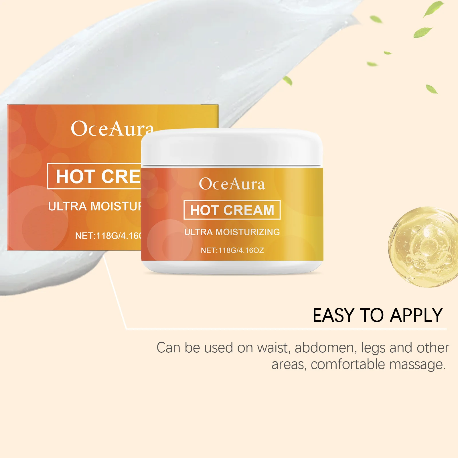 Body Firming Cream for Waist Abdomen Legs Ultra Moisturizing & Tightening Lotion 118g 8 body firming cream ultra moisturizing tightening lotion 118g cih wje9ttek desc 8