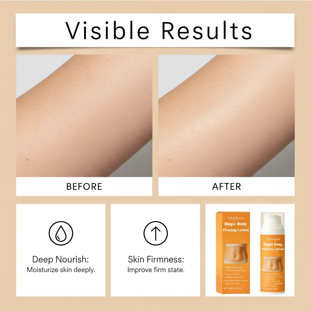 OceAura Magic Body Firming Lotion - Hydrating & Moisturizing Skin Firming Cream 9 body firming lotion moisturizer der erdkse3q desc 9
