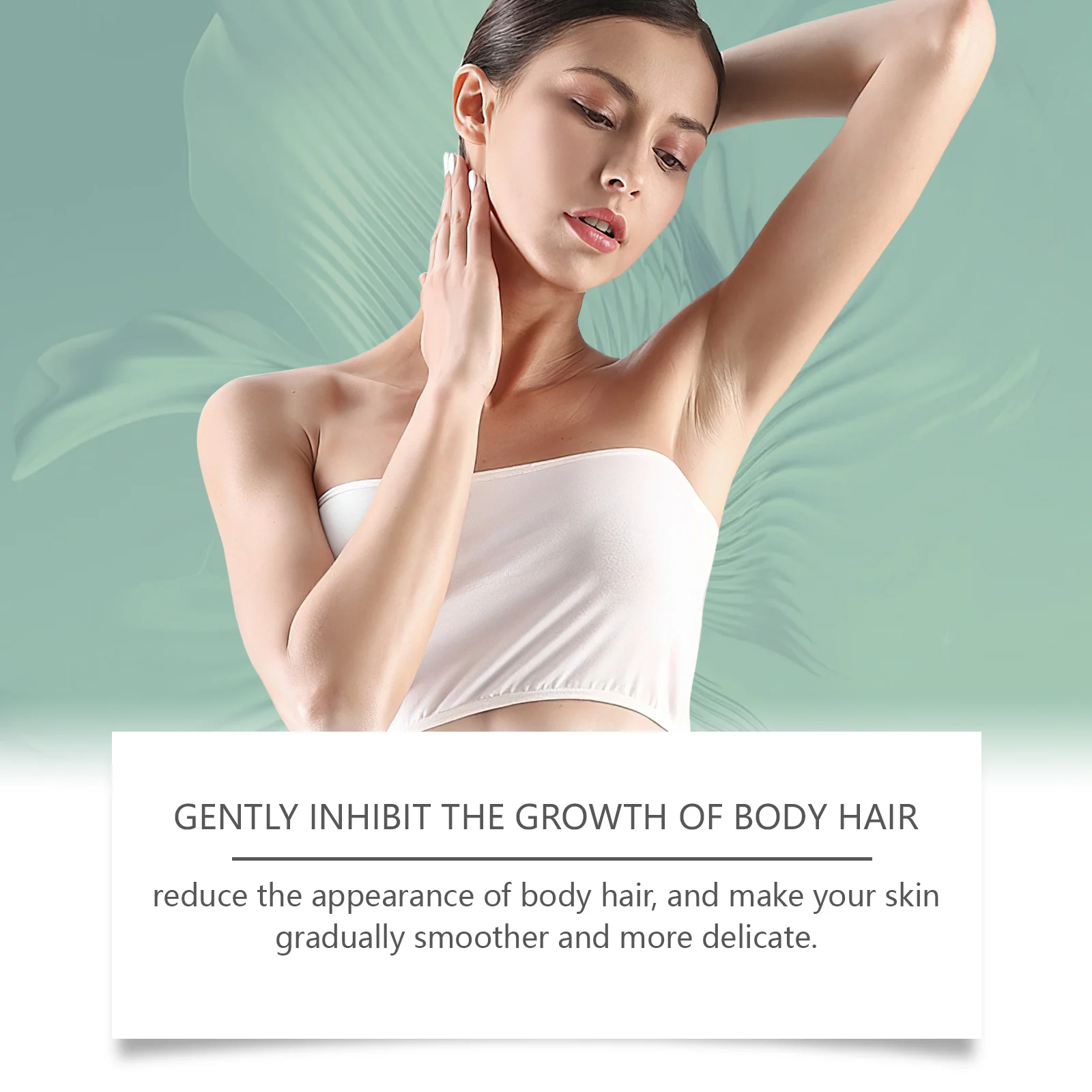 Body Hair Inhibiting Oil 60ml Plant-Based Treatment to Reduce Hair Growth & Smooth Skin 7 body hair inhibiting oil 60ml cih maa8acem desc 7