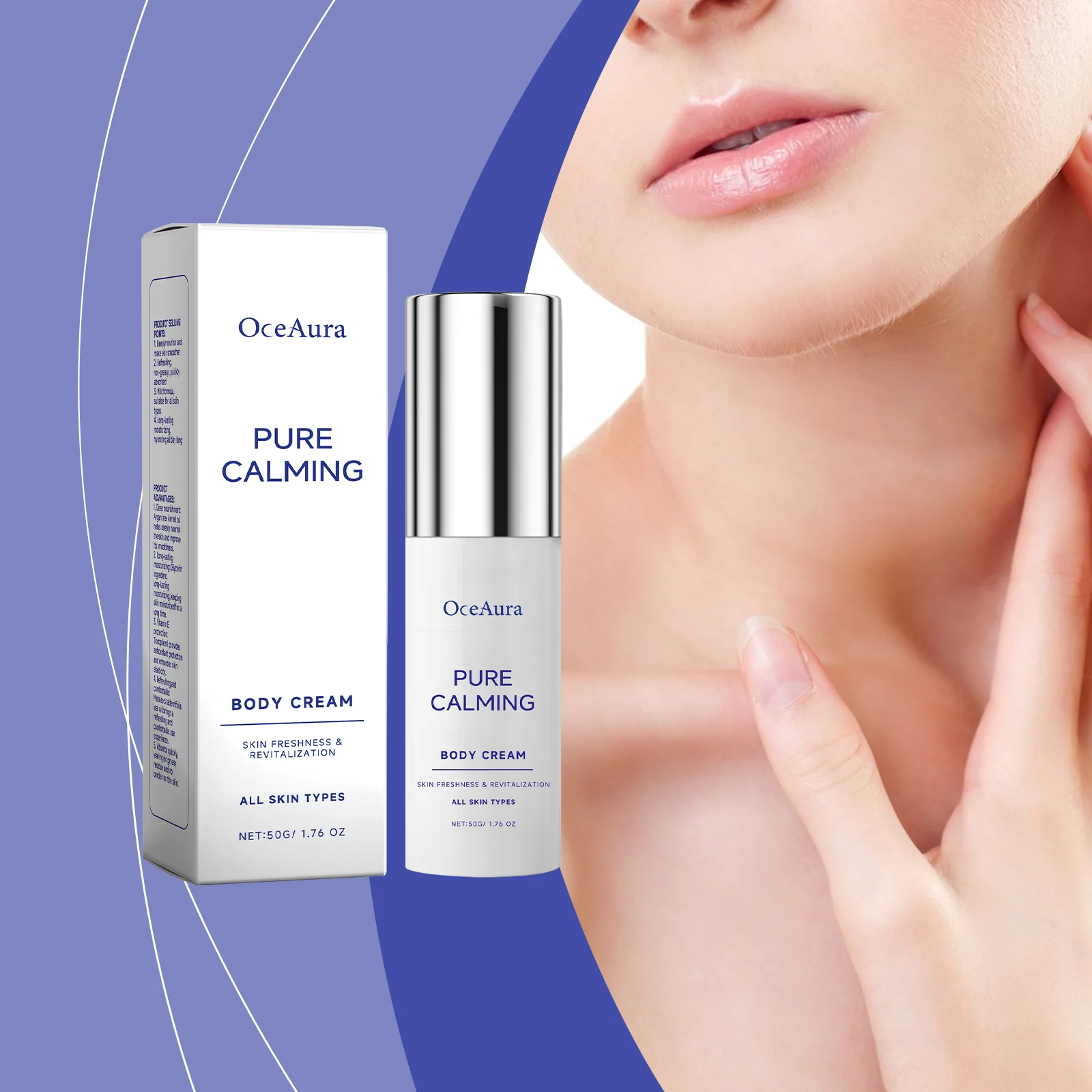 Body Moisturizing Cream Deep Nourishment for Dry Skin Long-Lasting Hydration 50g 2 body moisturizing cream deep nourishment 50g cih xumhvry8 desc 2
