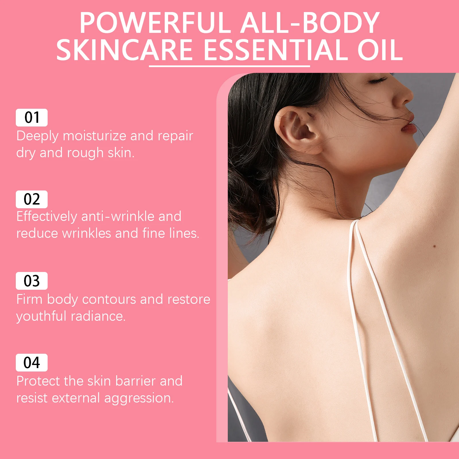 Body Skincare Oil 30ml Deep Moisturizing Anti-Aging Essential Oil for All Skin Types 10 body skincare oil 30ml moisturizing anti aging cih ybze9ht4 desc 10