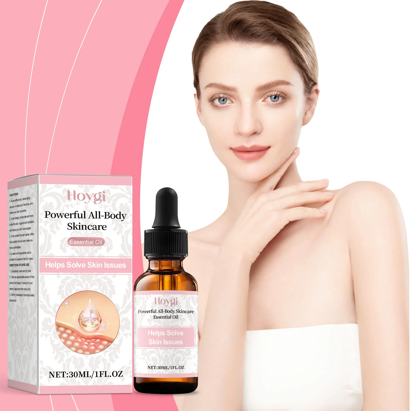 Body Skincare Oil 30ml Deep Moisturizing Anti-Aging Essential Oil for All Skin Types 2 body skincare oil 30ml moisturizing anti aging cih ybze9ht4 desc 2