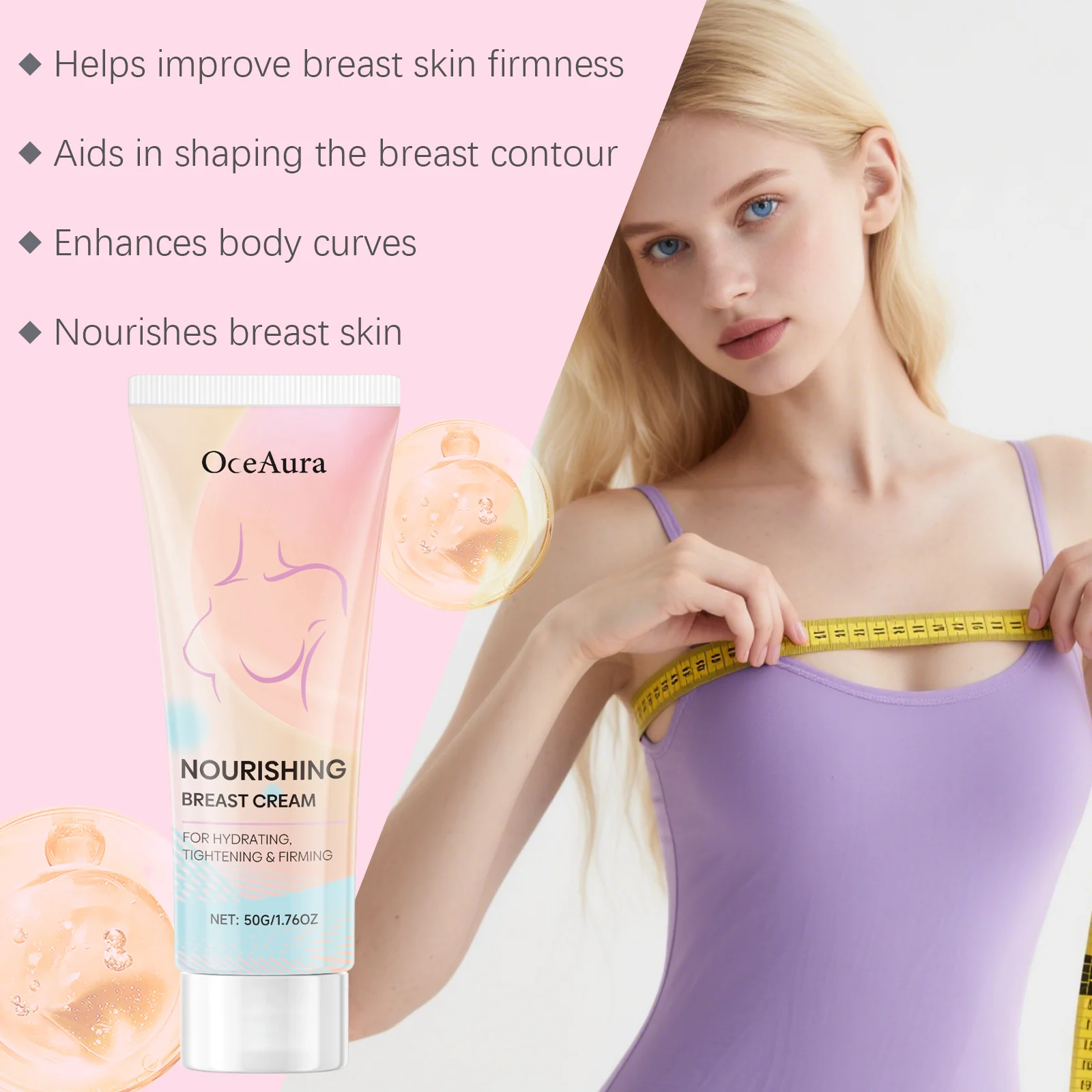 Breast Firming Cream 50g for Tightening, Lifting & Nourishing 6 breast firming cream 50g der y8yjxj59 desc 6