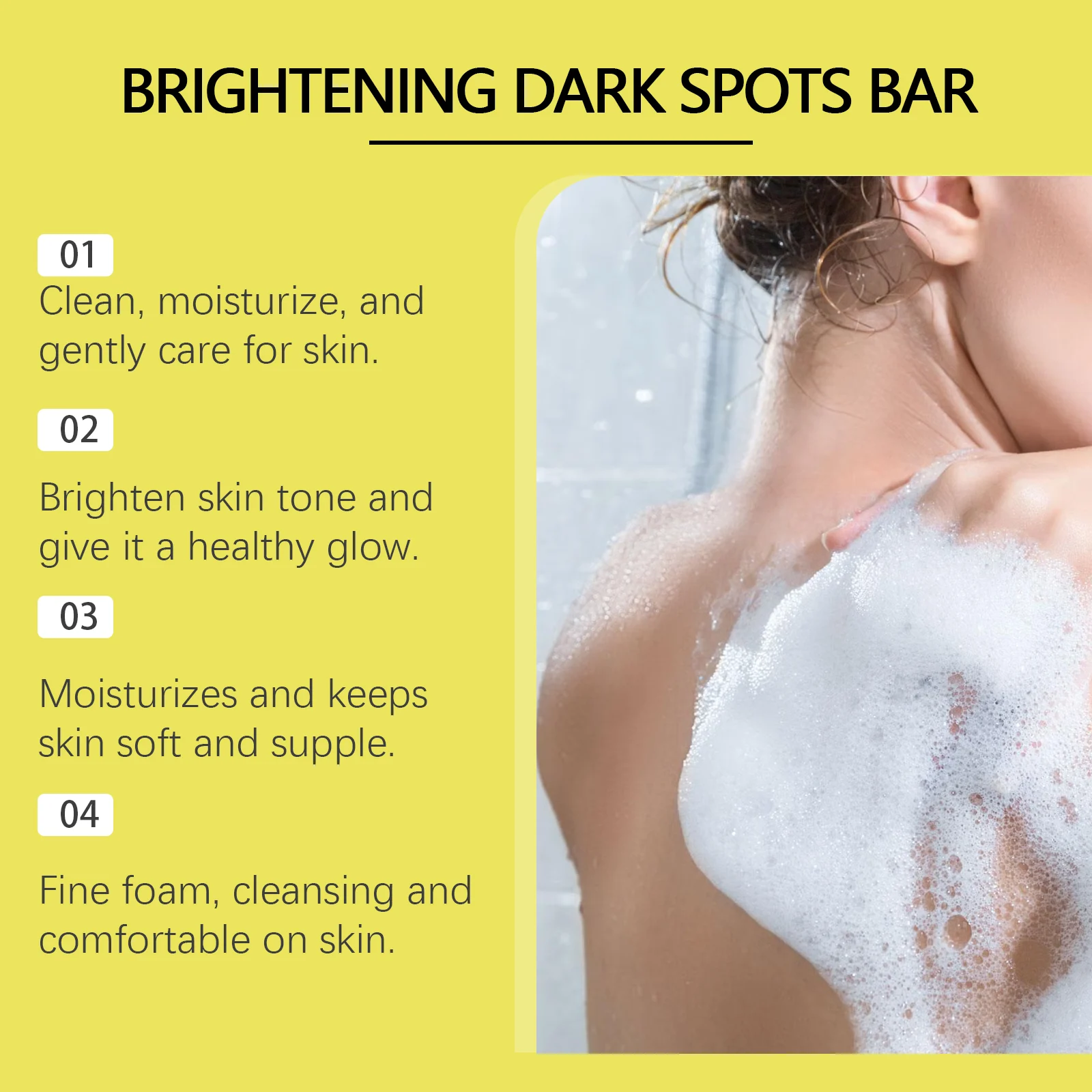 Brightening Skin Soap with Kojic Acid & Tranexamic Acid, Moisturizing Dark Spot Treatment Bar 100g 10 brightening skin soap kojic acid tranexamic acid dark spot bar 100g cih k45kf9bn desc 10