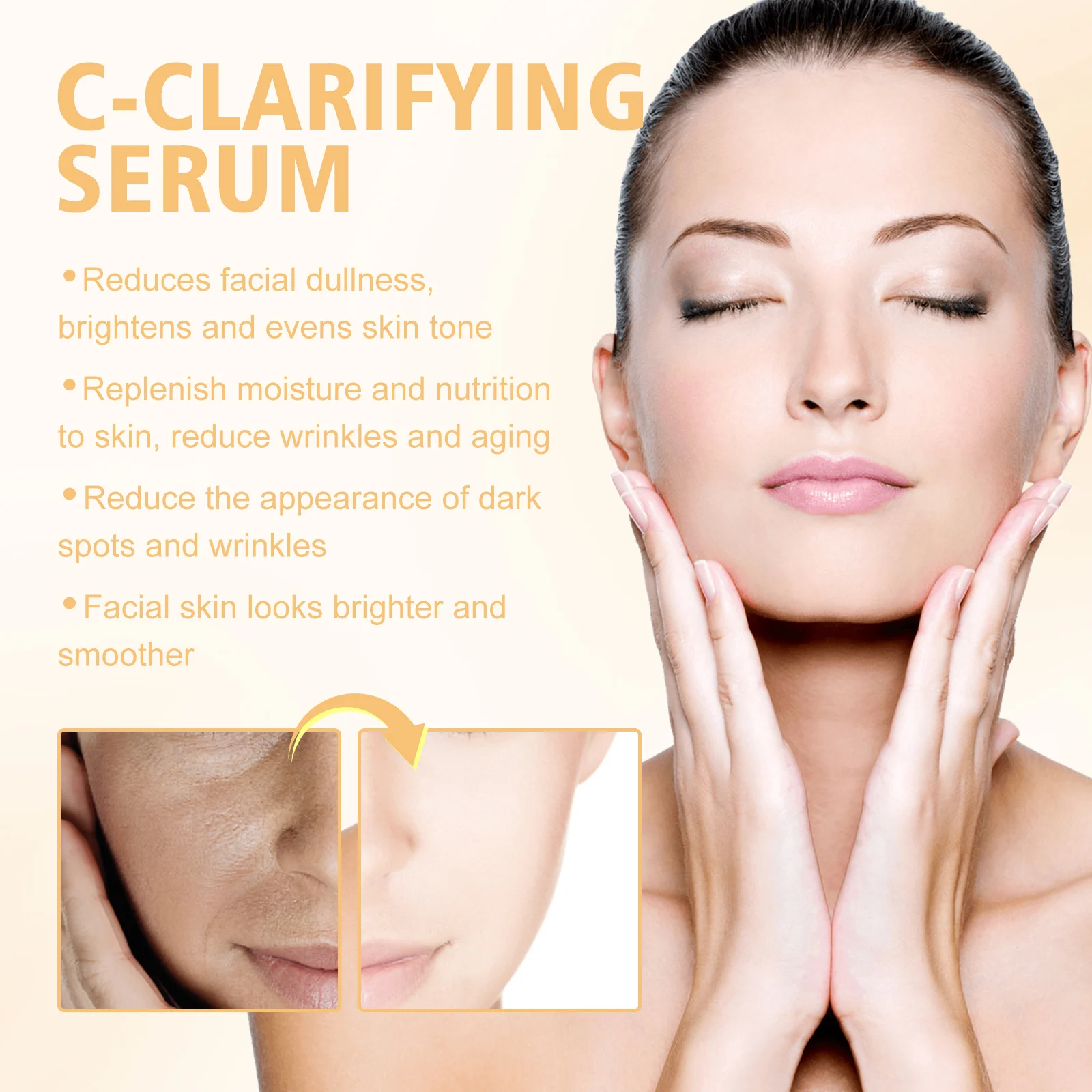 Hoygi Brightening Serum with 10% Vitamin C, Niacinamide - Lighten & Even Skin Tone 7 brightening vitamin c serum cih uedut5e3 desc 7