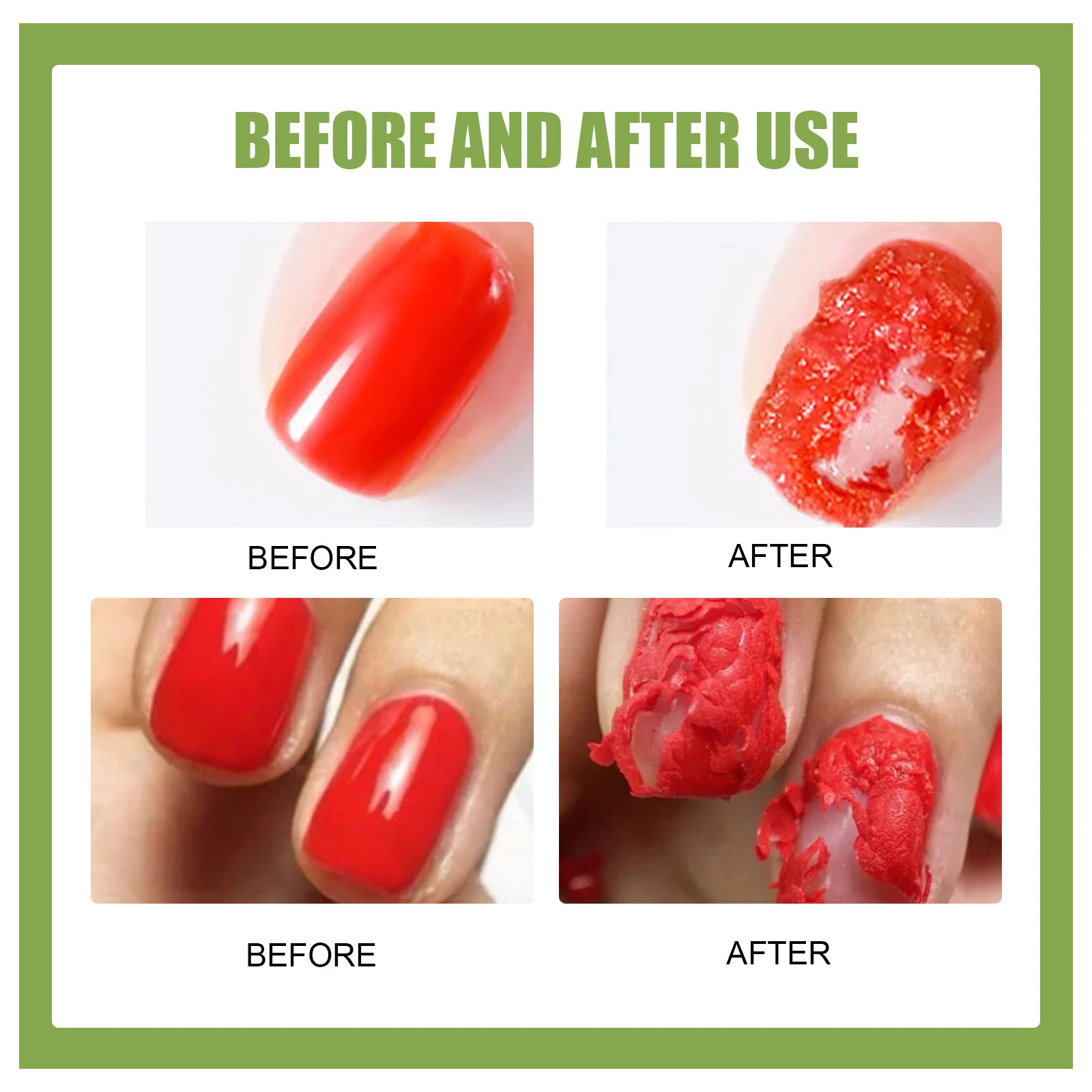 Burst Nail Polish Remover 15ml Fast Soak-Off Gel Nail Remover for Salon & Home Use 10 burst nail polish remover 15ml fast soak off gel remover cih gw788xxx desc 10