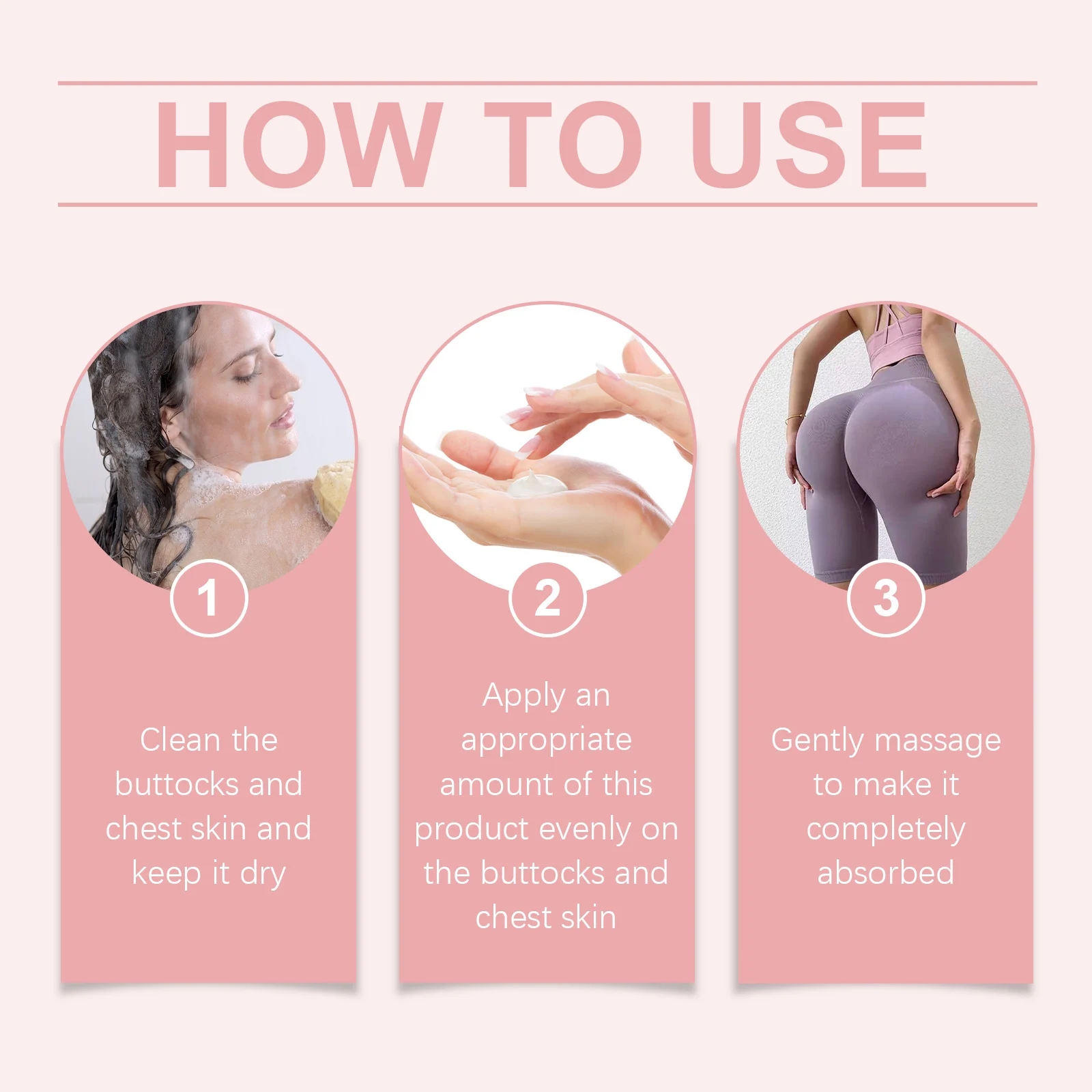 Bust and Butt Lifting Cream 30g for Firming, Shaping and Nourishing Skin 4 bust butt lifting firming cream 30g cih gdcb7asm desc 4
