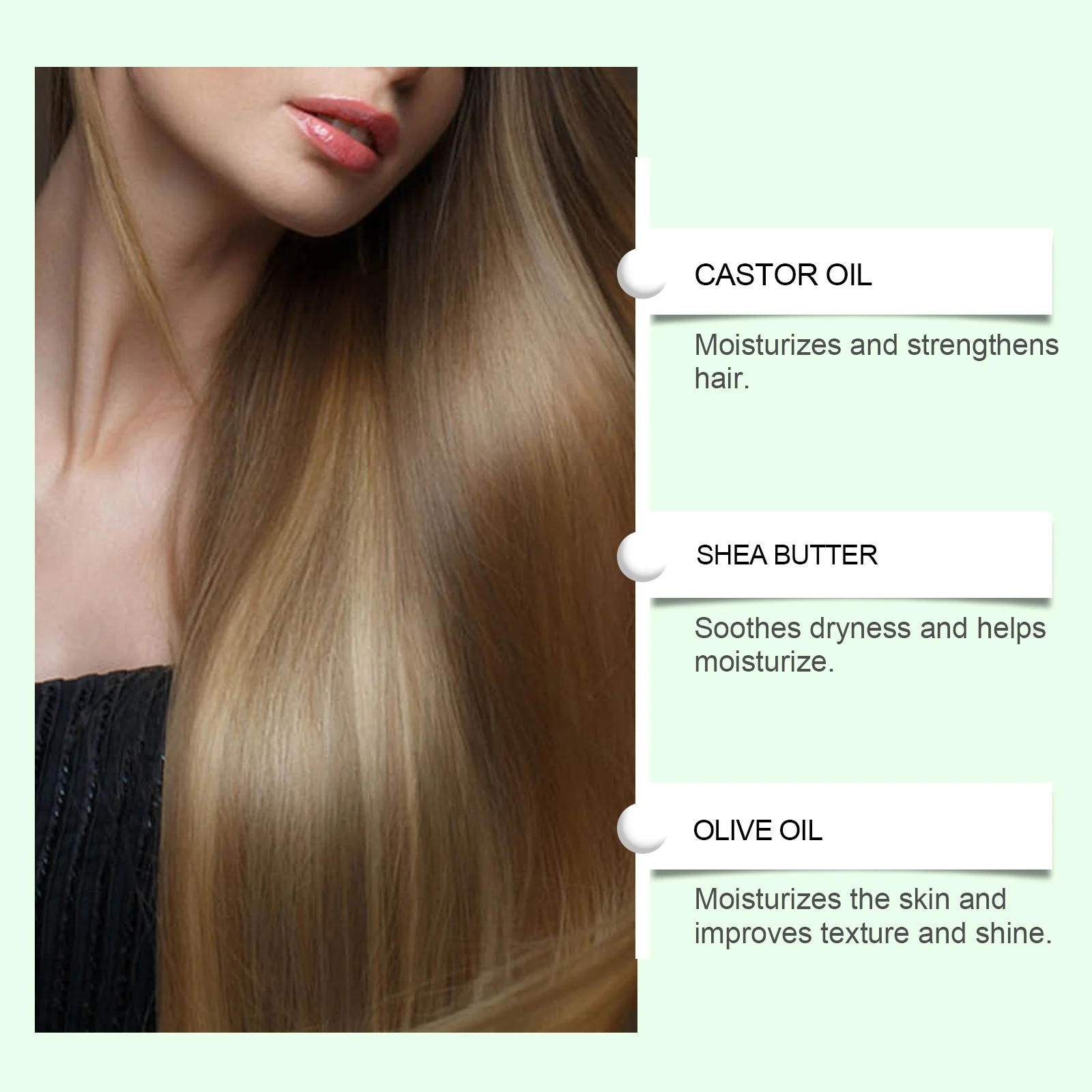Castor Oil Multi-Effect Oil 100ml for Hair & Skin Nourishment Moisturizing Repair 5 castor oil multi effect oil 100ml cih xu3dh6es desc 5