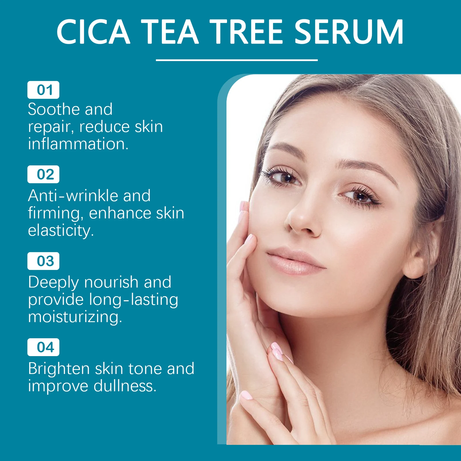 Centella Asiatica Firming Serum 30ml Hydrating Tightening Anti-Wrinkle Face Treatment 5 centella asiatica firming serum 30ml cih n6wmde8k desc 5